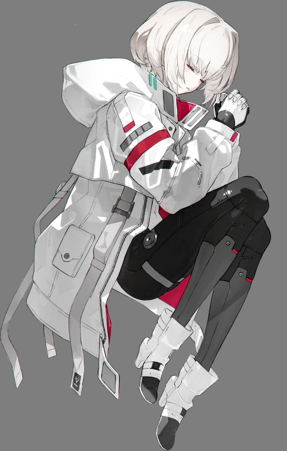 bodysuit, heels, noir_(synduality), synduality, tagme, transparent_png