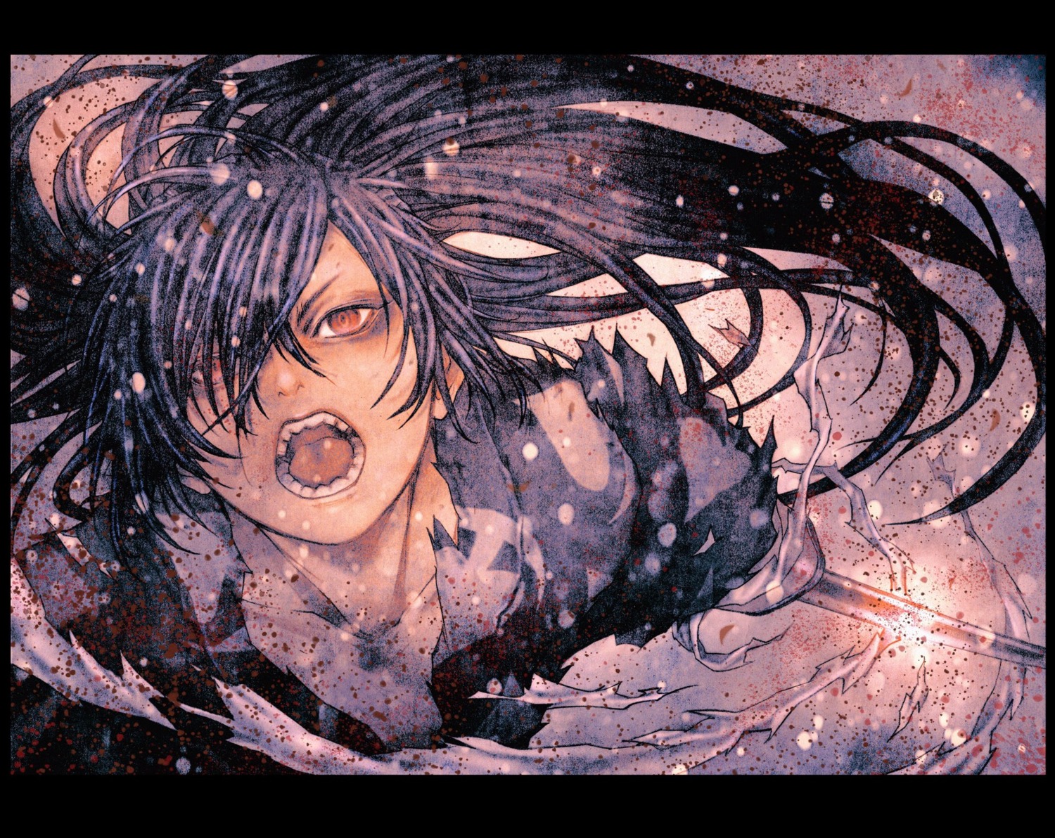 asada_hiroyuki, bandages, dororo_(manga), hyakkimaru_(dororo), kimono, male