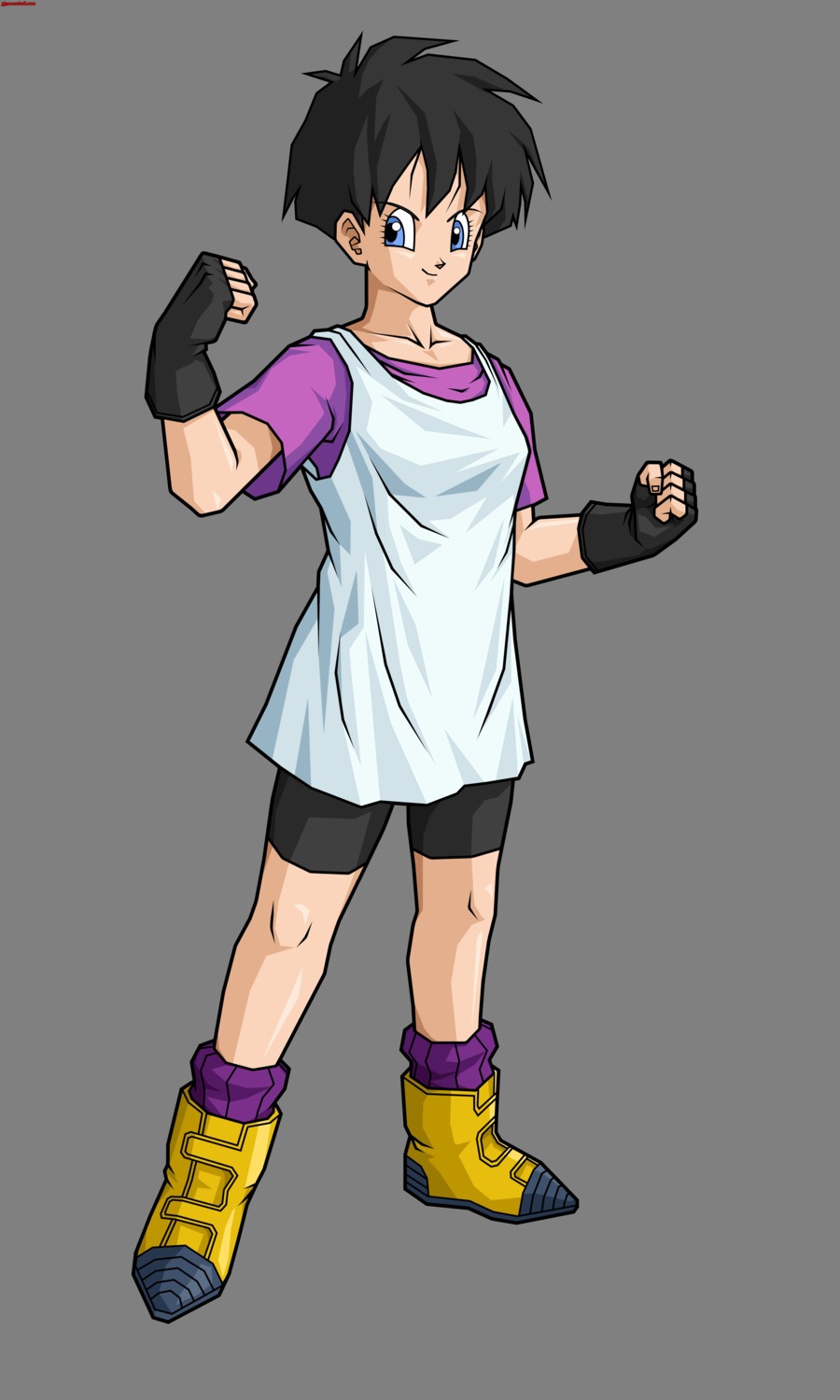 dragon_ball, dragon_ball_z, jpeg_artifacts, videl, watermark