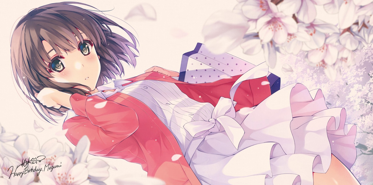 dress, katou_megumi, misaki_kurehito, saenai_heroine_no_sodatekata, sweater