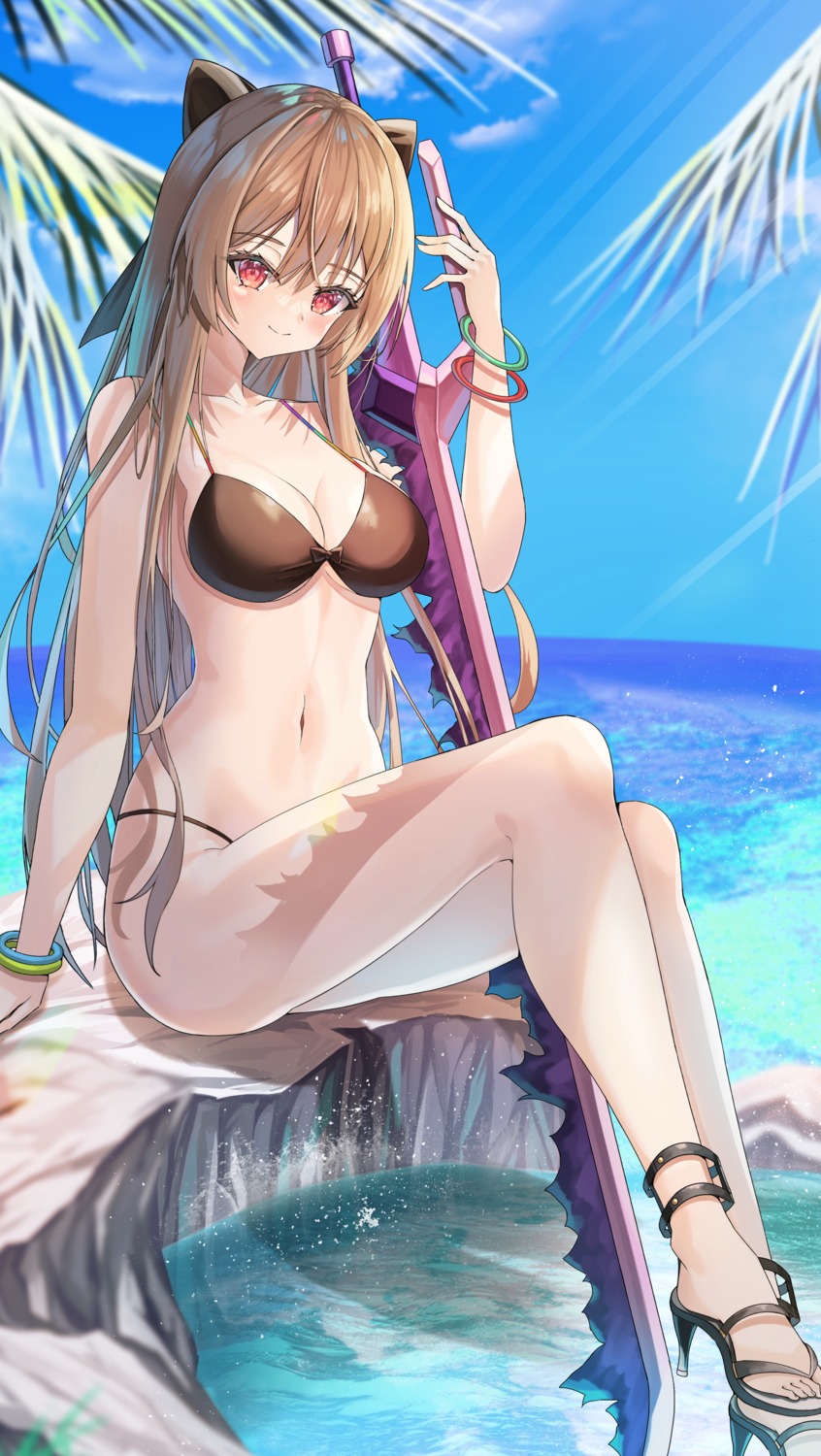 alter_(kxk7357), bikini, heels, swimsuits, sword