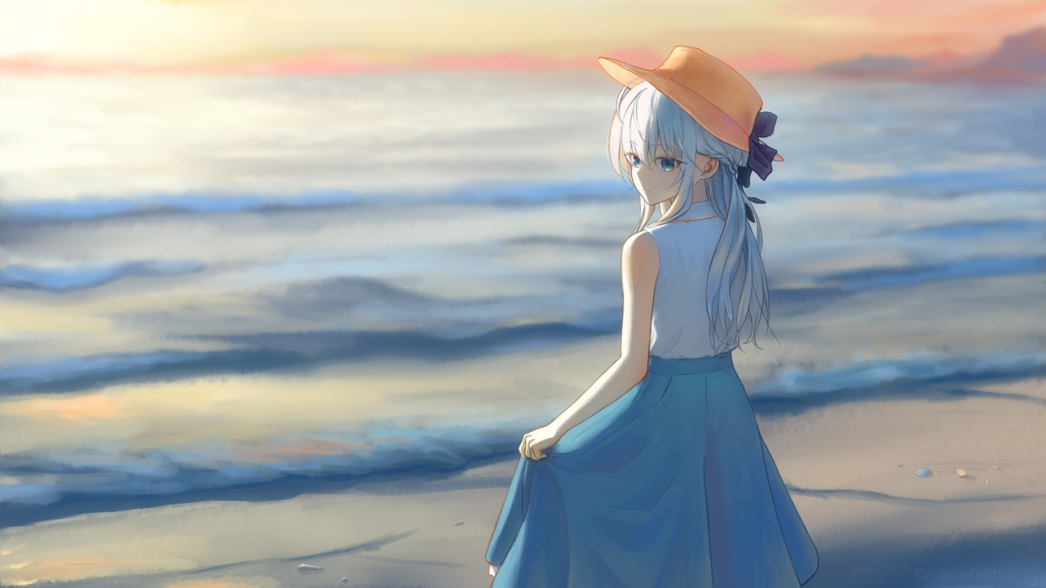 elaina_(majotabi), majo_no_tabitabi, ti_hai_diao_yu, wallpaper