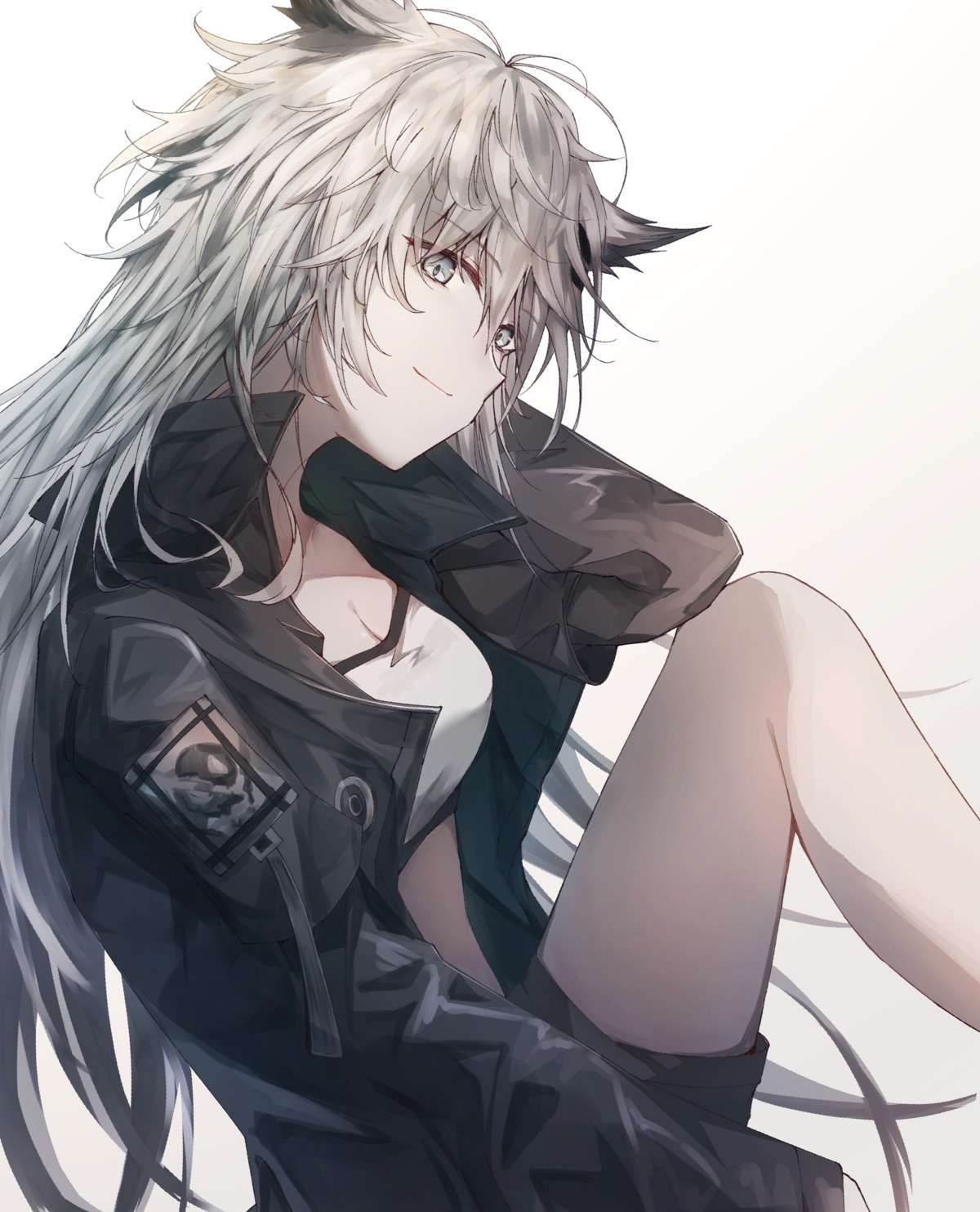 animal_ears, arknights, kiyakyuu, lappland_(arknights)