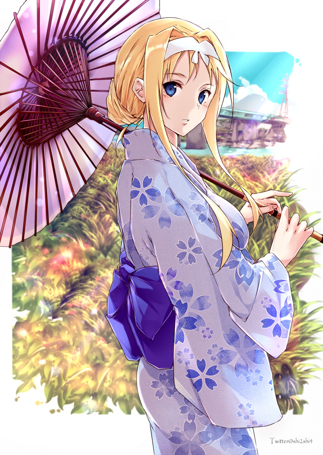 alice_zuberg, shi-2, sword_art_online, umbrella, yukata