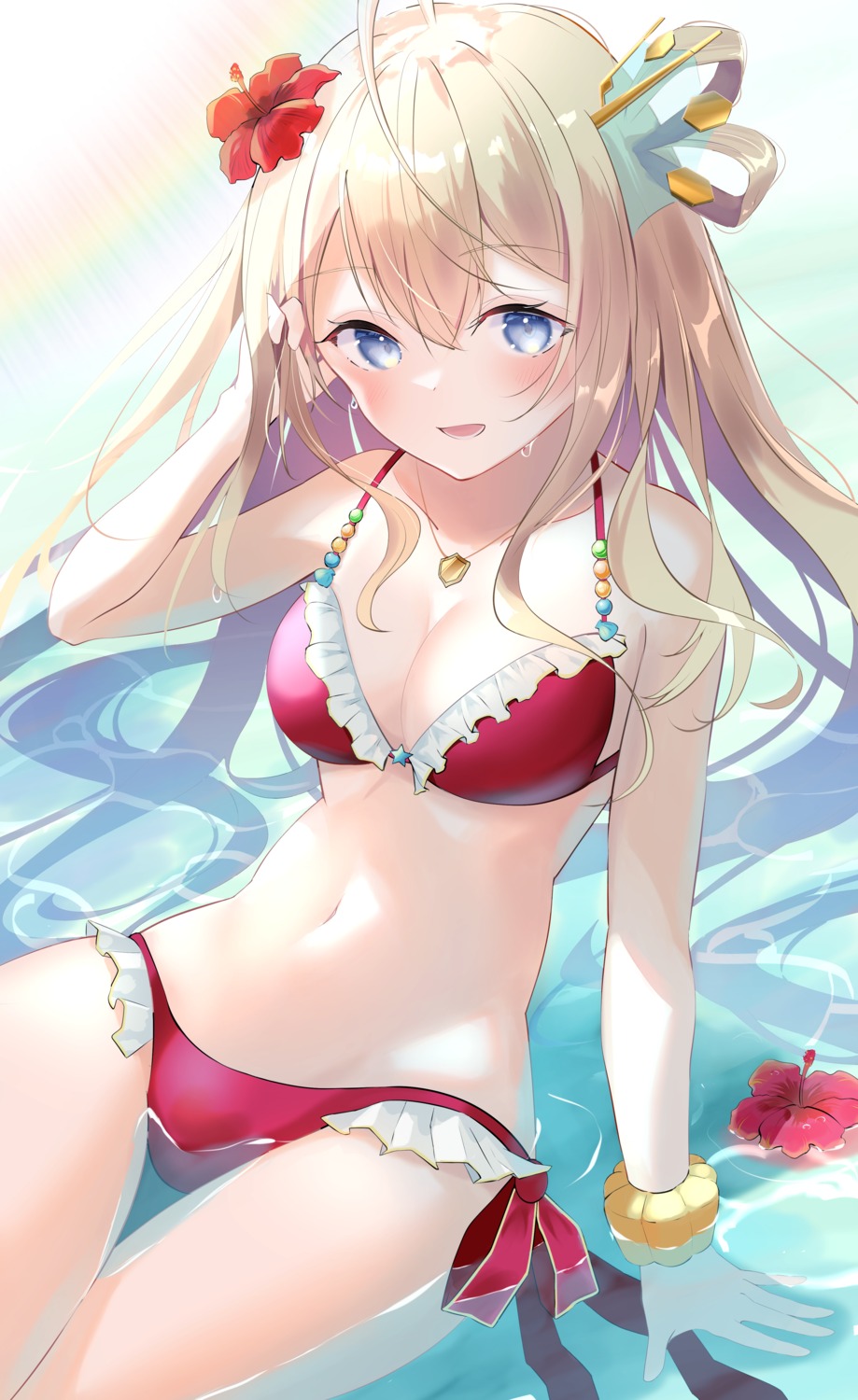 battle_spirits, bikini, nanahoshi_teru, swimsuits, wet