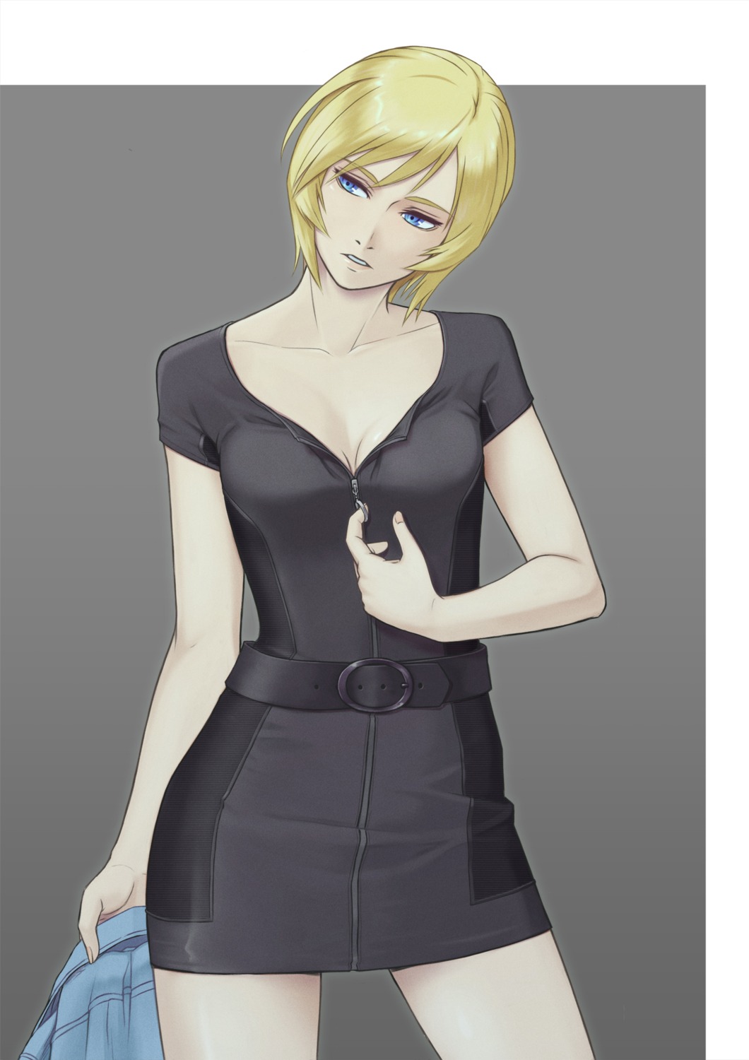 aya_brea, cleavage, dress, parasite_eve, tagme, undressing