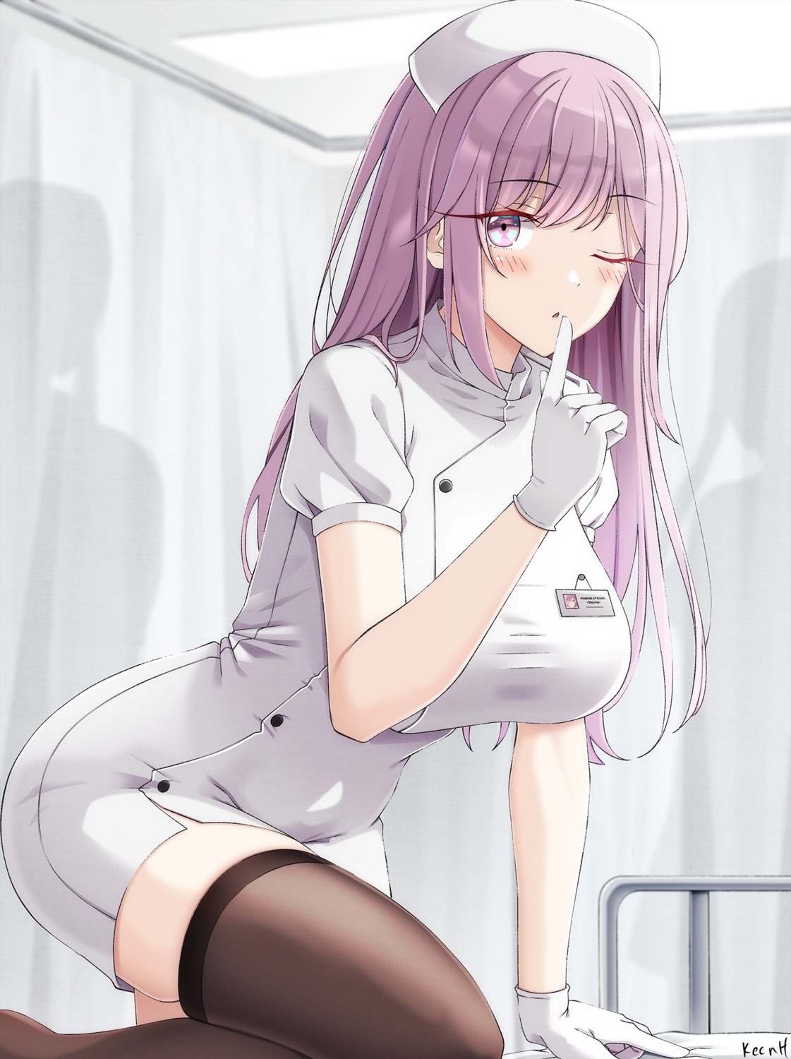keenh, nurse, thighhighs