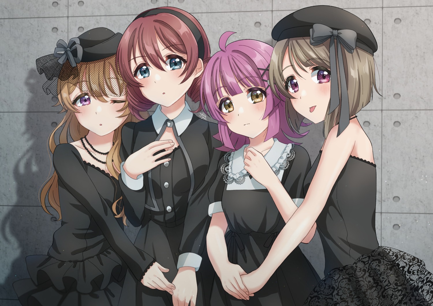 dress, emma_verde, konoe_kanata, kyaku_tatsu, love_live!_(series), love_live!_nijigasaki_gakuen_school_idol_doukoukai, nakasu_kasumi, tennouji_rina