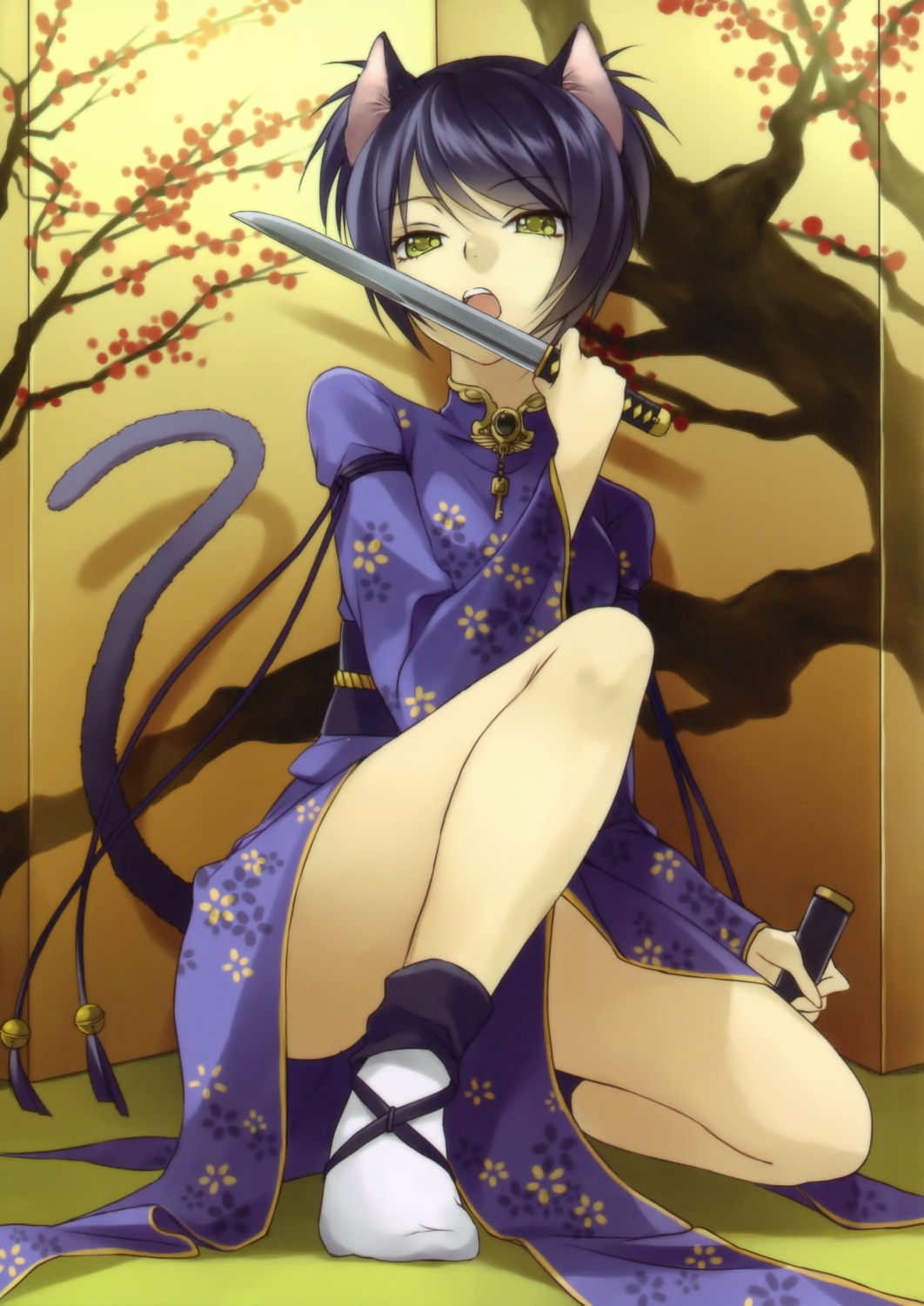 animal_ears, nekomimi, ryou_(kimagure), tail