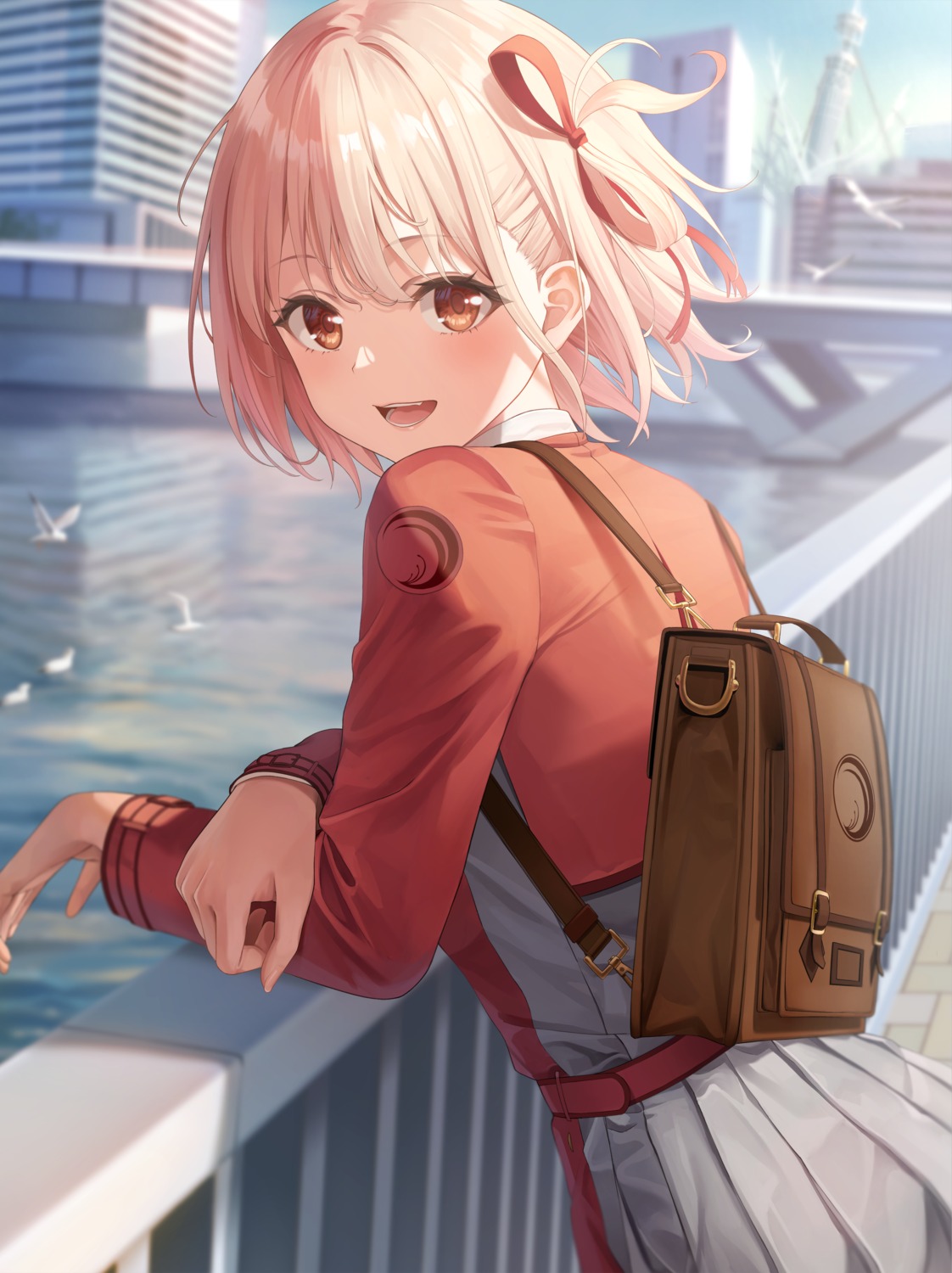 fujizarashi, lycoris_recoil, nishikigi_chisato, seifuku
