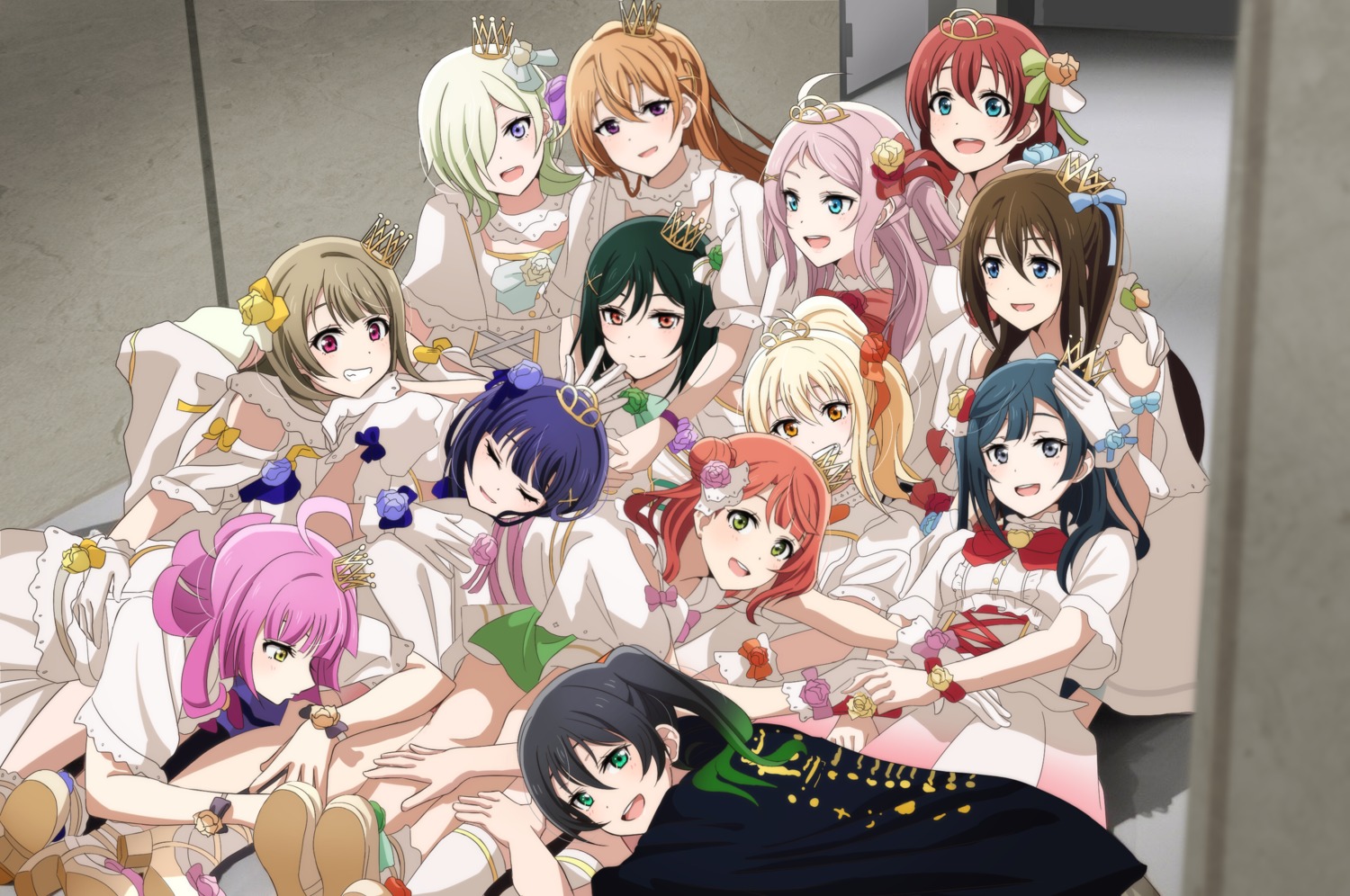 asaka_karin, emma_verde, konoe_kanata, love_live!_(series), love_live!_nijigasaki_gakuen_school_idol_doukoukai, mia_taylor, mifune_shioriko, miyashita_ai, nakasu_kasumi, ousaka_shizuku, photo, takasaki_yuu, tennouji_rina, uehara_ayumu, uniform, yumel_lot, yuuki_setsuna, zhong_lanzhu