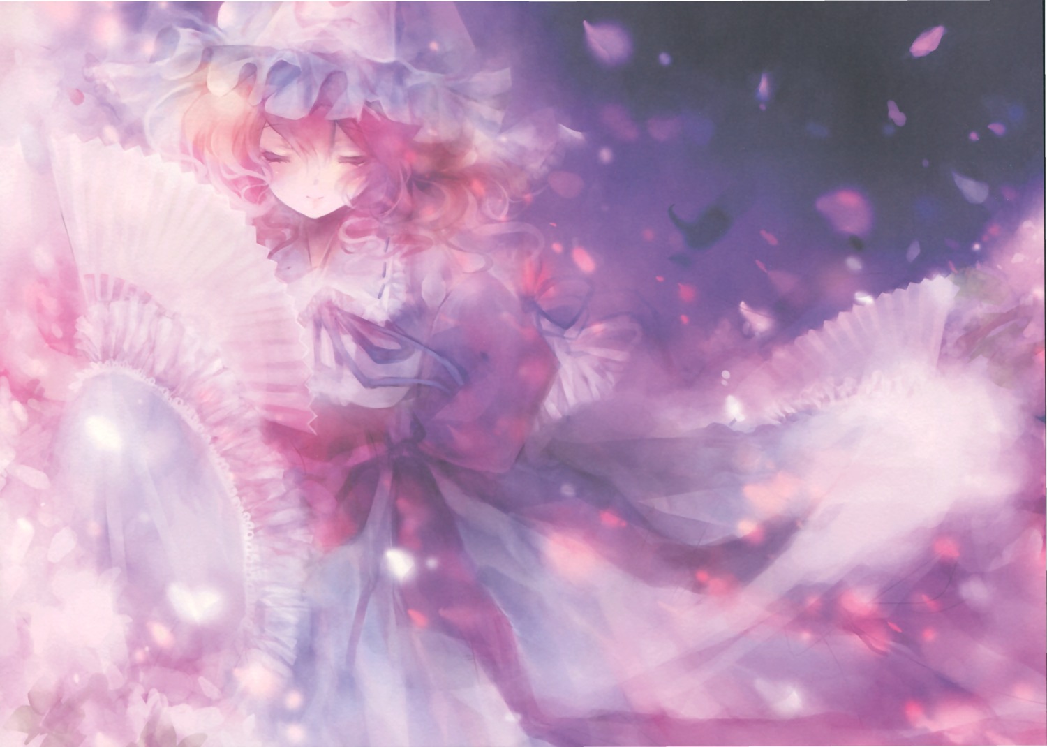 cropme, niji_no_saki, saigyouji_yuyuko, shimeko, touhou