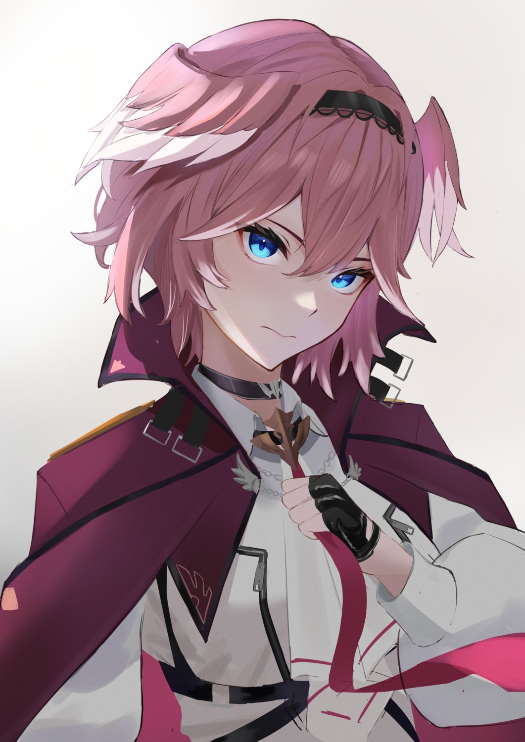 hololive, imocy, sketch, takane_lui, uniform, wings