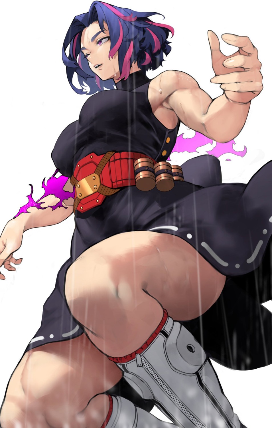 boku_no_hero_academia, dress, lady_nagant, wet, yoshio_(55level)