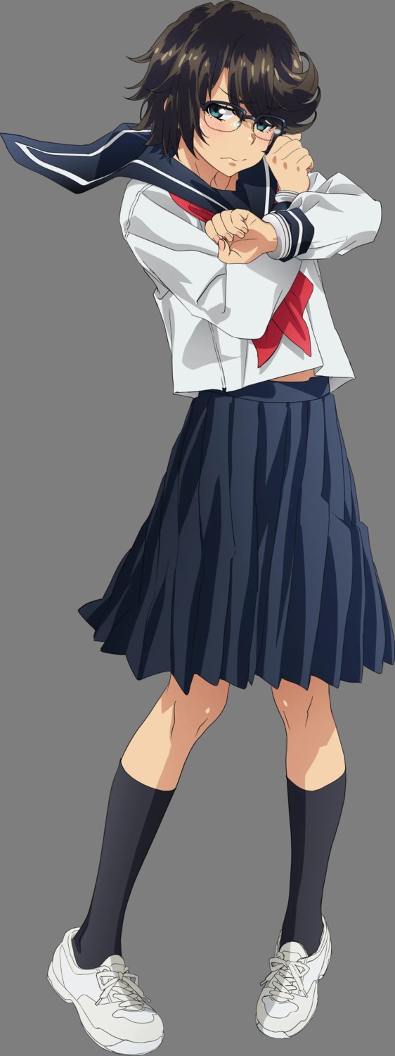 megane, momijiyama_teru, seifuku, shy_(anime), tagme, transparent_png