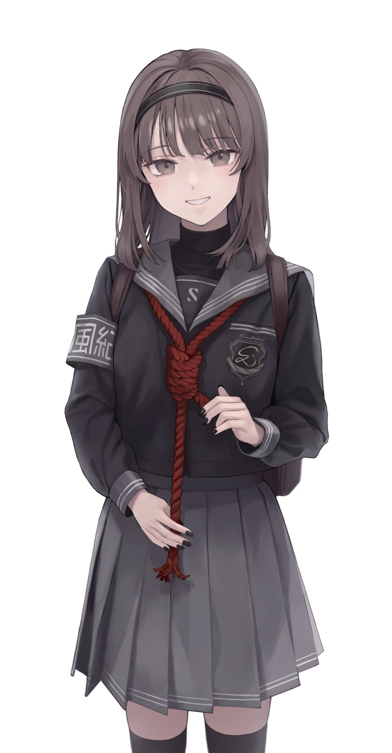 seifuku, sugai_(4ugaii), thighhighs