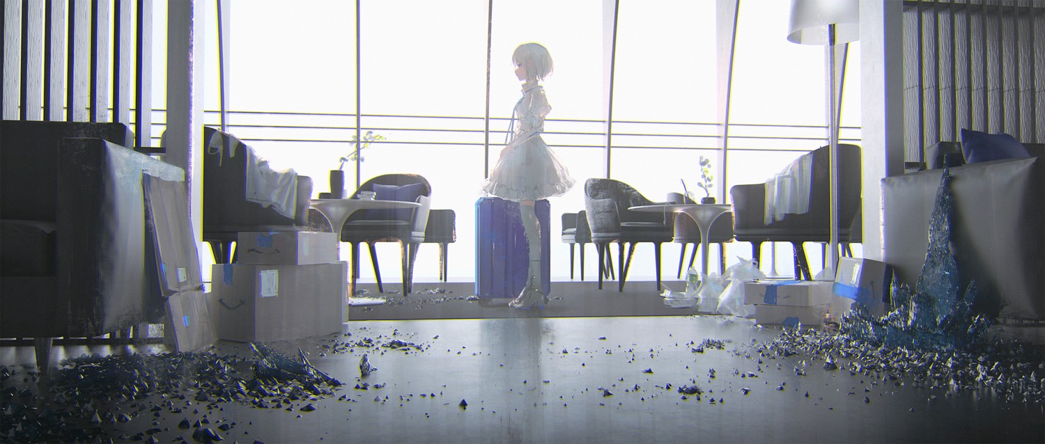 dress, heels, reoen, thighhighs
