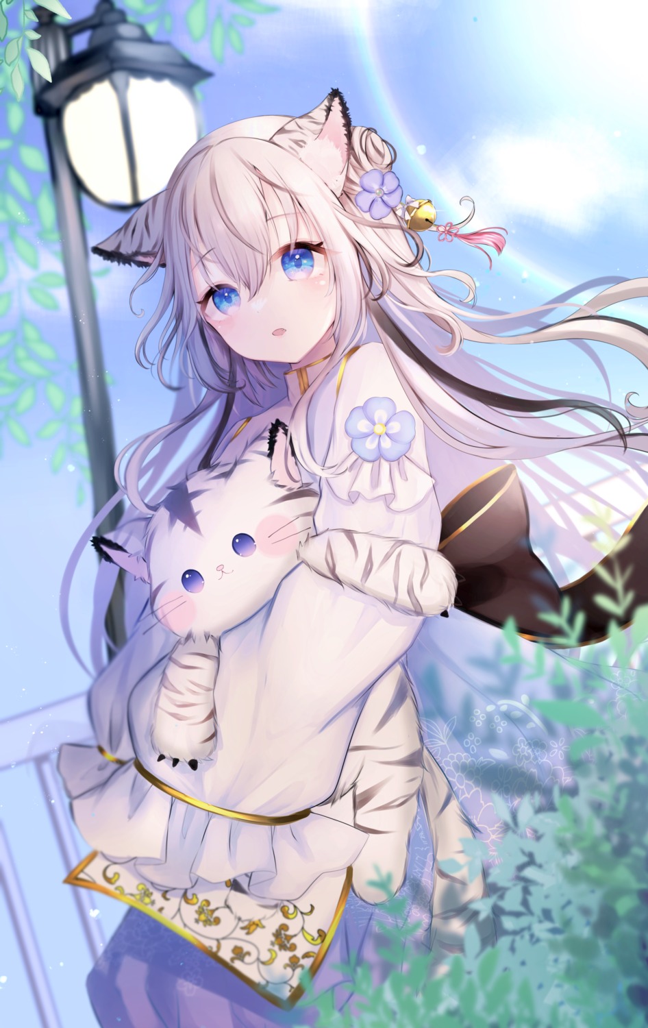 animal_ears, dress, sakura_mochiko