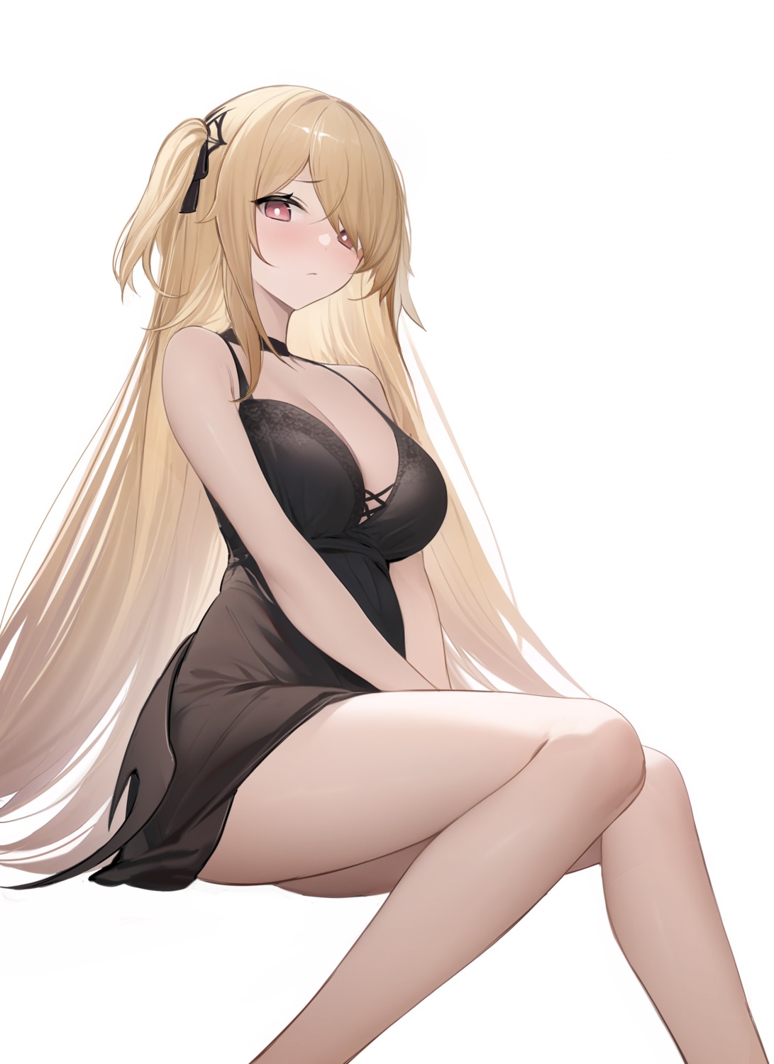 dress, fischl, genshin_impact, shibuya_(kurokamishain)