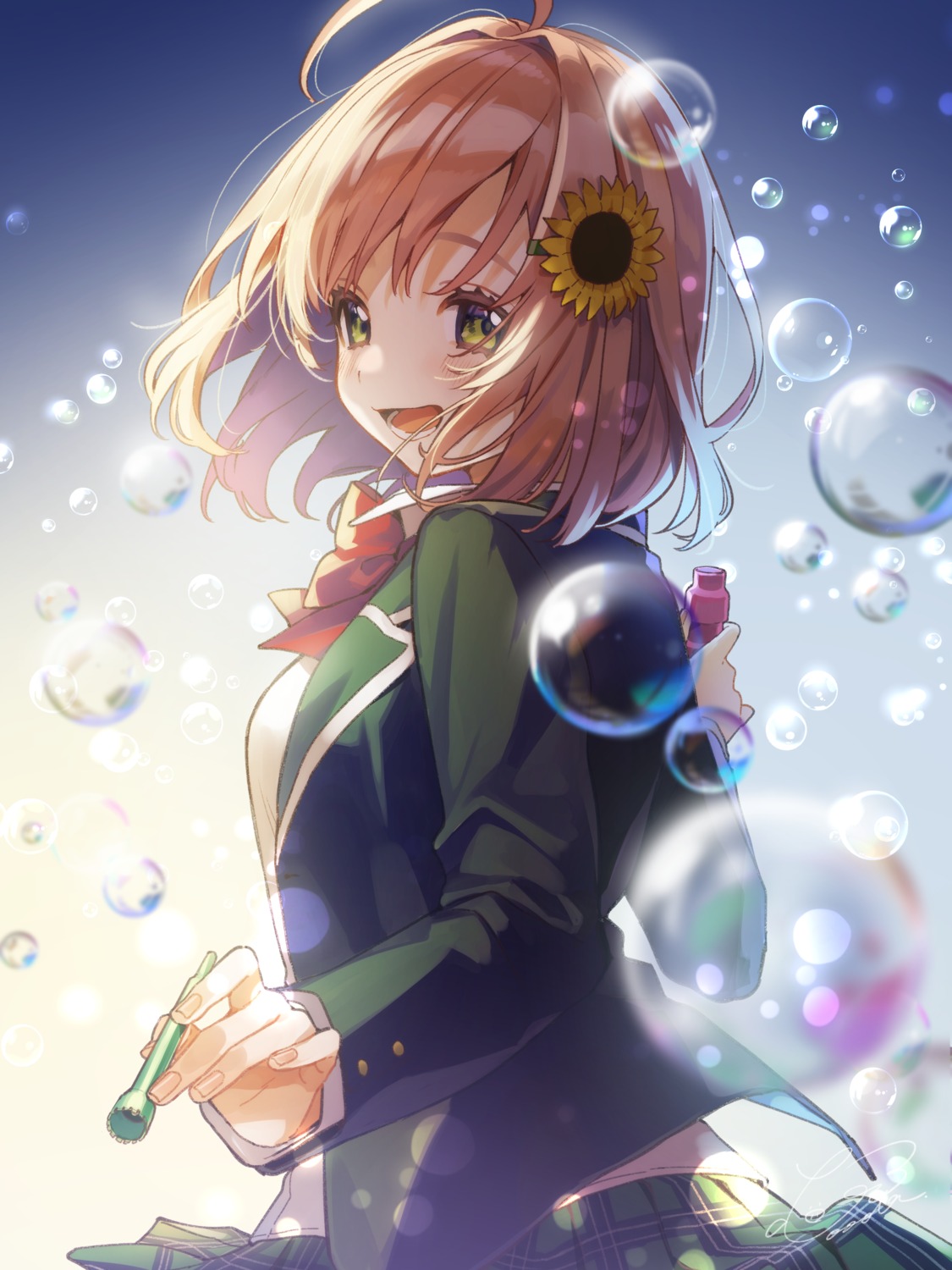 buuta, honma_himawari, nijisanji, nijisanji_gamers, seifuku
