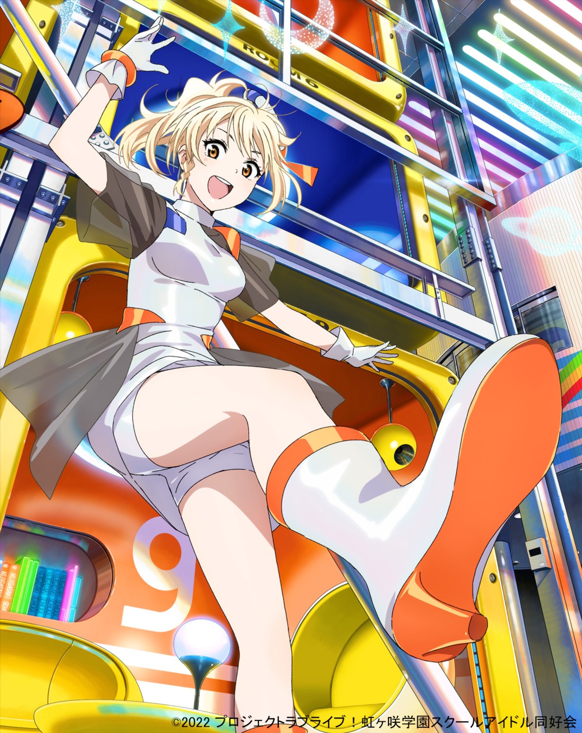 disc_cover, heels, love_live!_(series), love_live!_nijigasaki_gakuen_school_idol_doukoukai, miyashita_ai, uniform, yokota_takumi