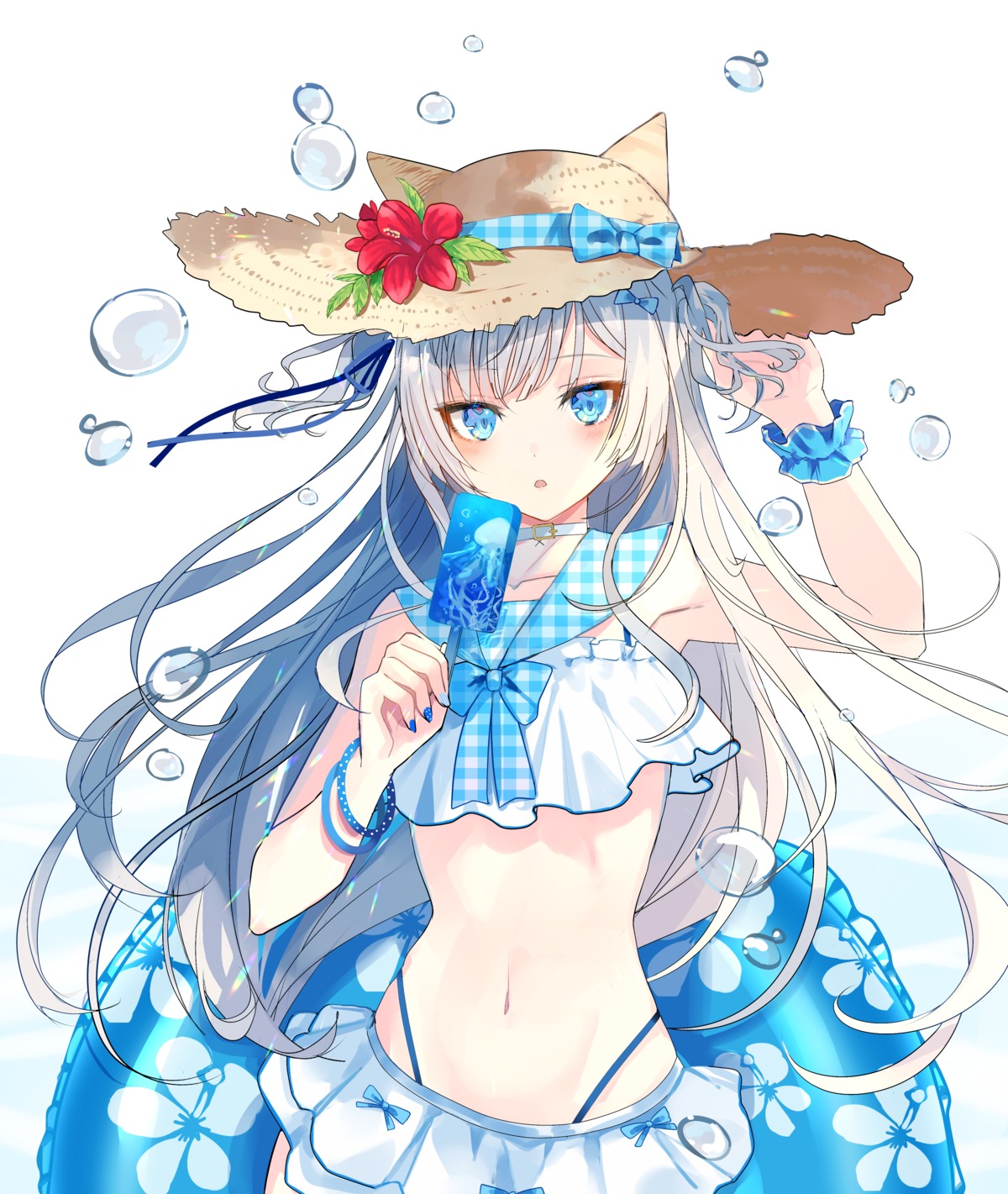 animal_ears, bikini, cem, nekomimi, seifuku, swimsuits