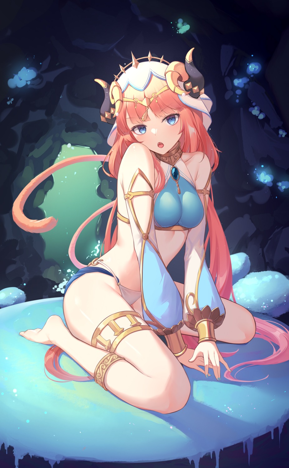 airool, garter, genshin_impact, horns, nilou