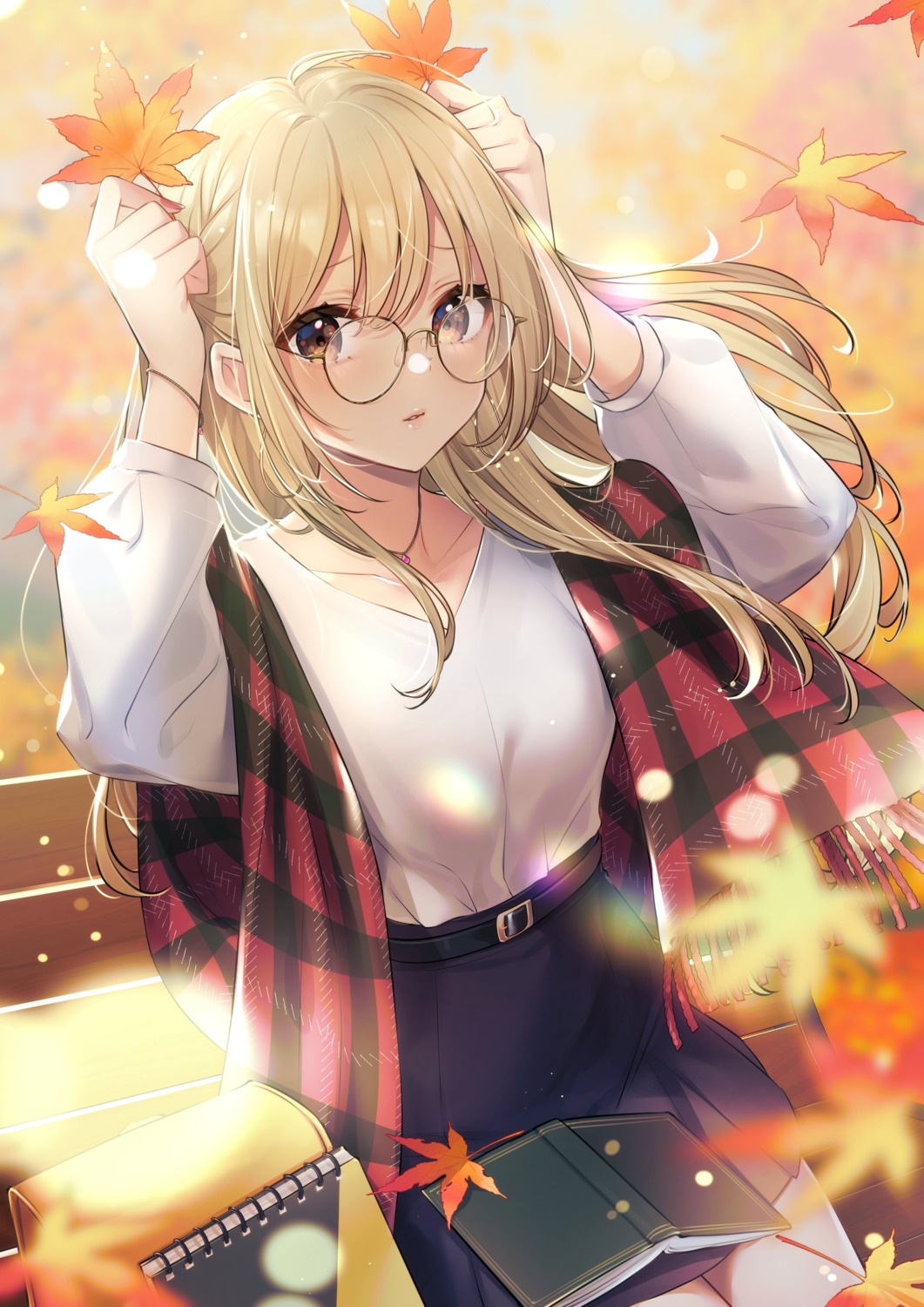 kitazume_kumie, megane