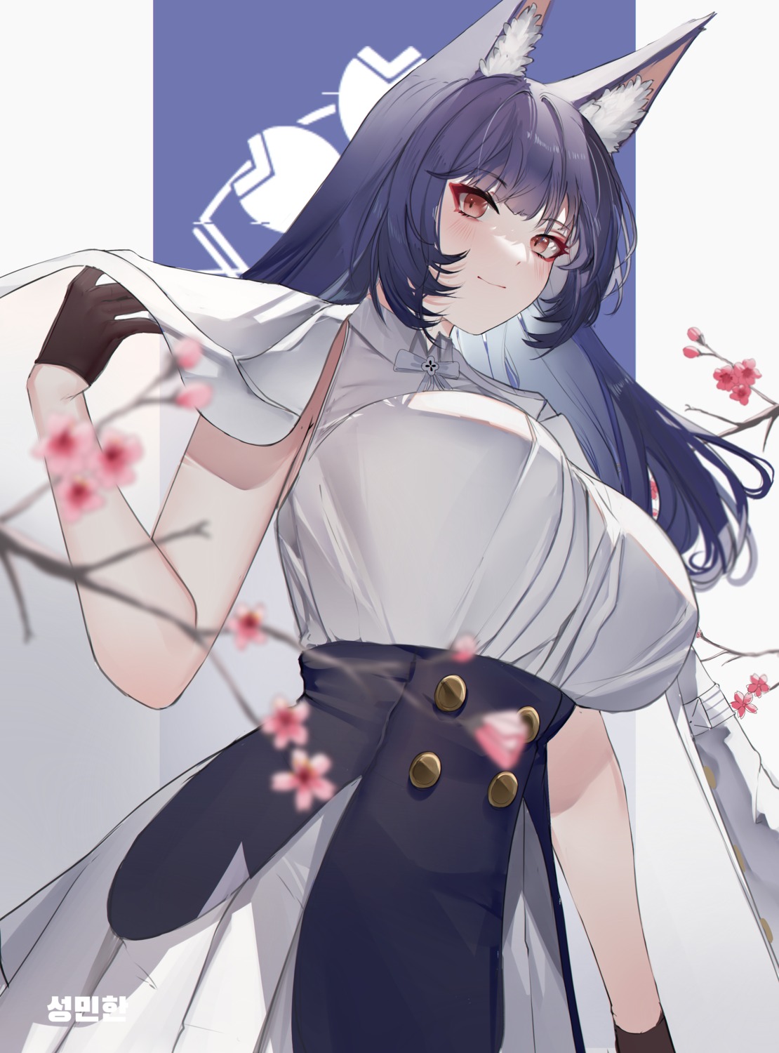 animal_ears, azuma_(azur_lane), azur_lane, kitsune, milephunter, musashi_(azur_lane)