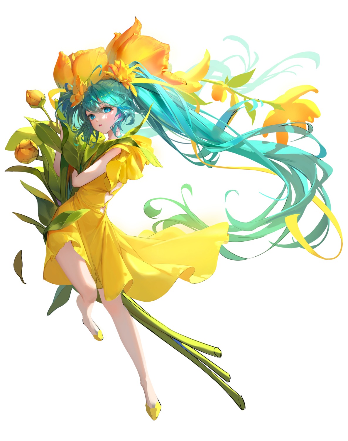 dress, hatsune_miku, lizchiefffff, vocaloid
