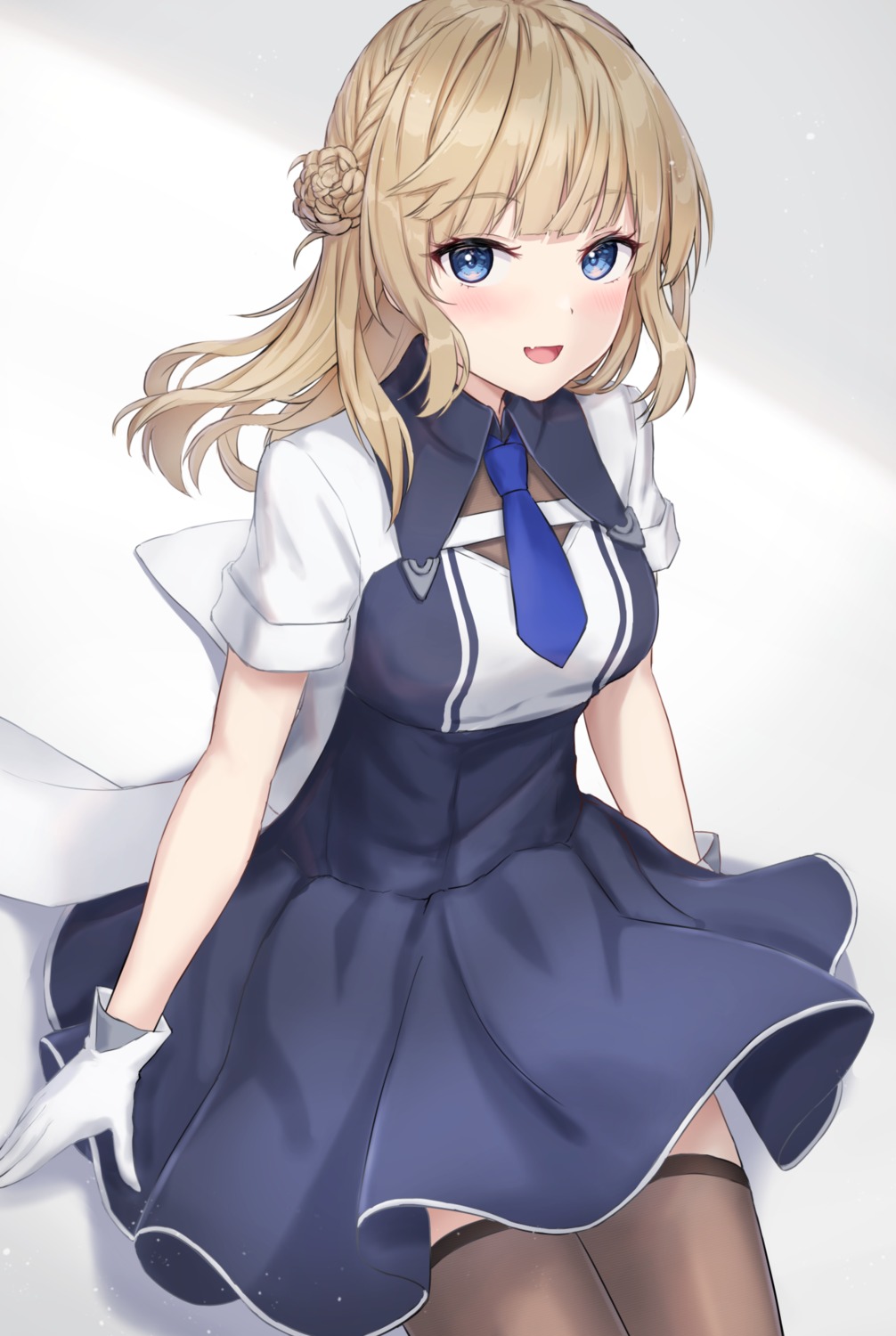 kantai_collection, monoku, ranger_(kancolle), thighhighs, uniform