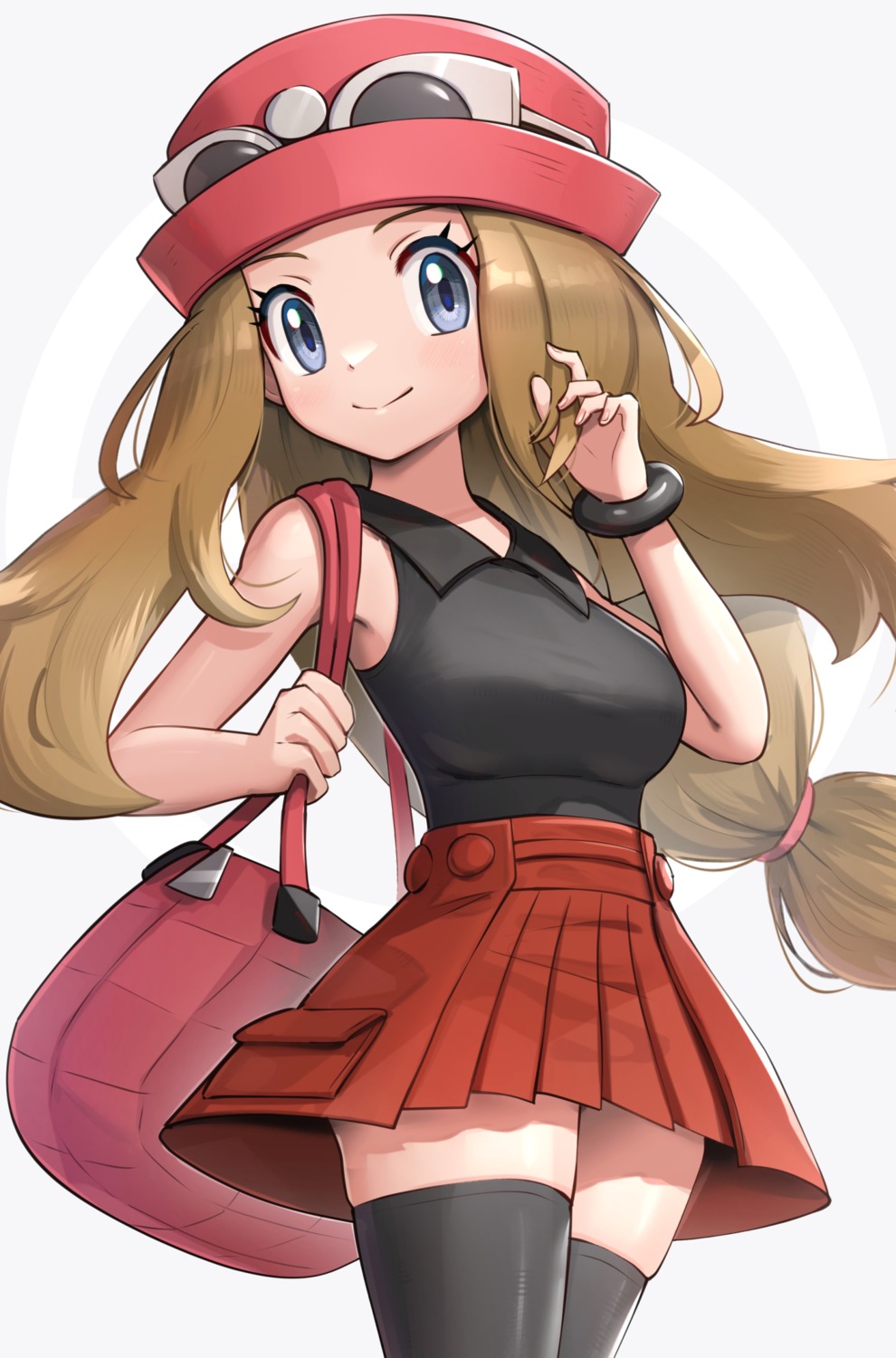 gonzarez, pokemon, pokemon_xy, serena_(pokemon), thighhighs