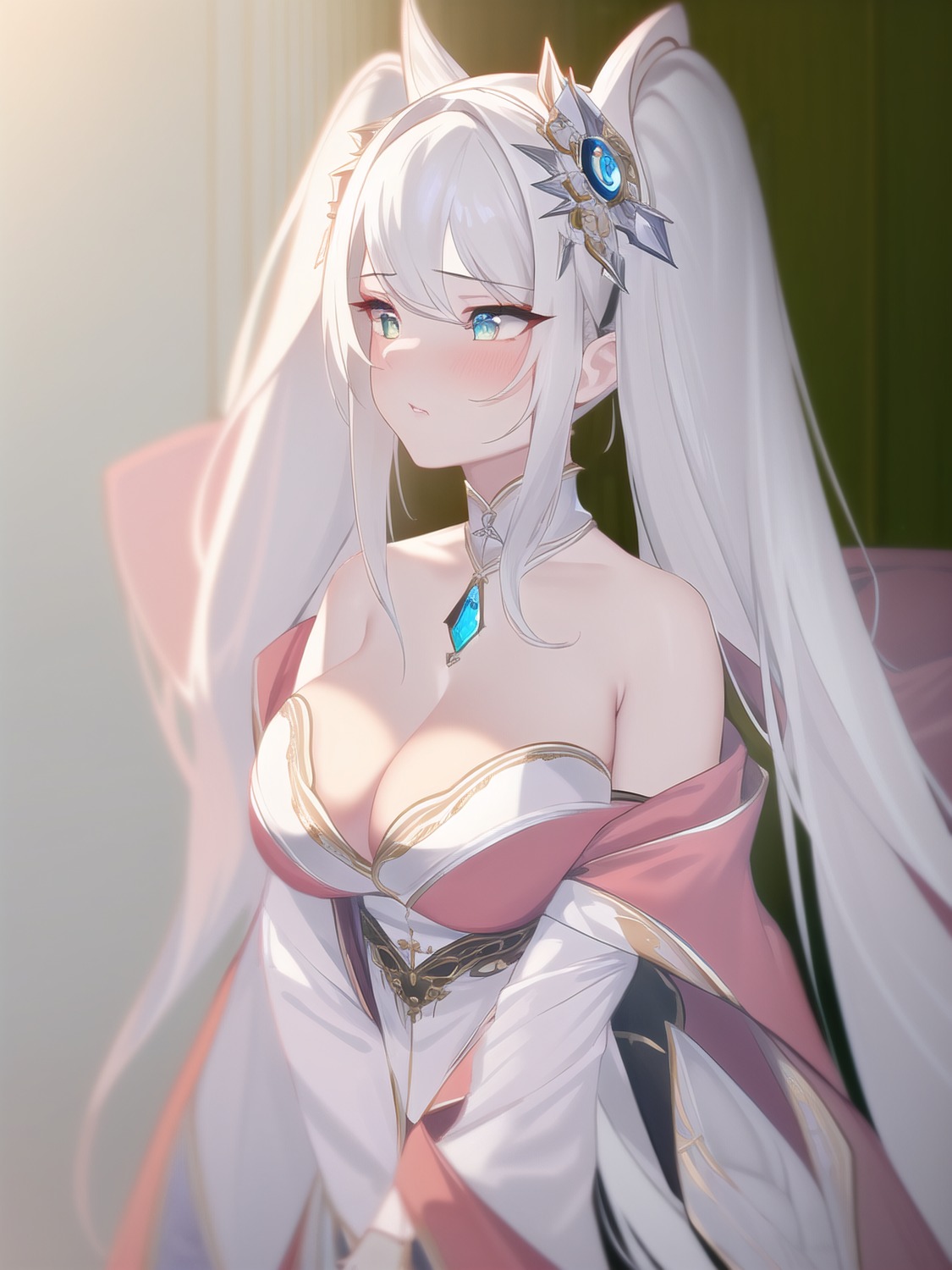 dress, haruka_poi, heterochromia