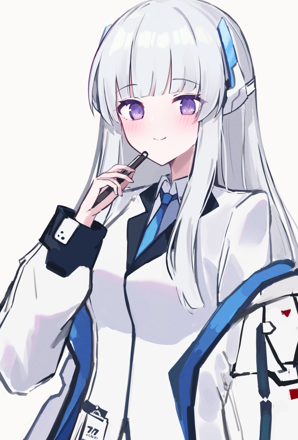 blue_archive, kokao358, sketch, uniform, ushio_noa