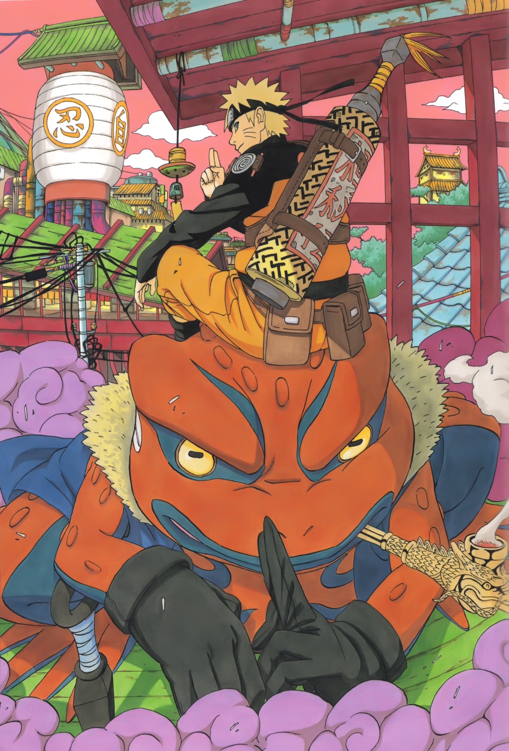gamakichi, kishimoto_masashi, male, naruto, uzumaki_naruto