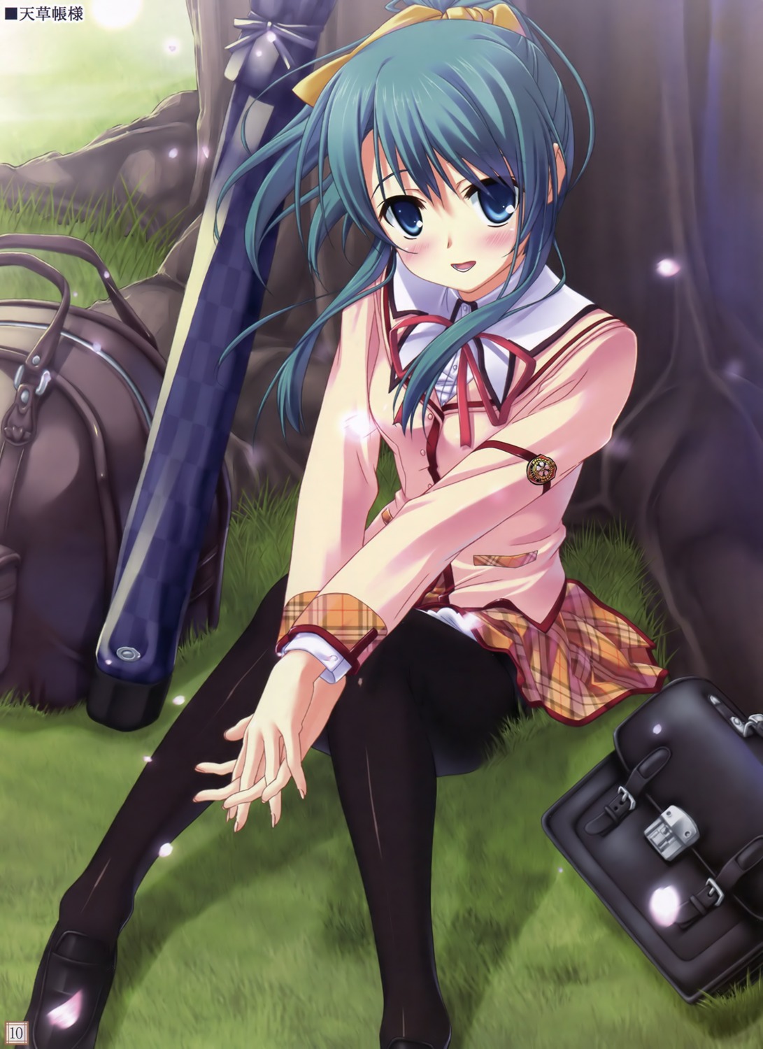 amakusa_tobari, kinomiya_natsumi, pantyhose, sakura_tale, seifuku