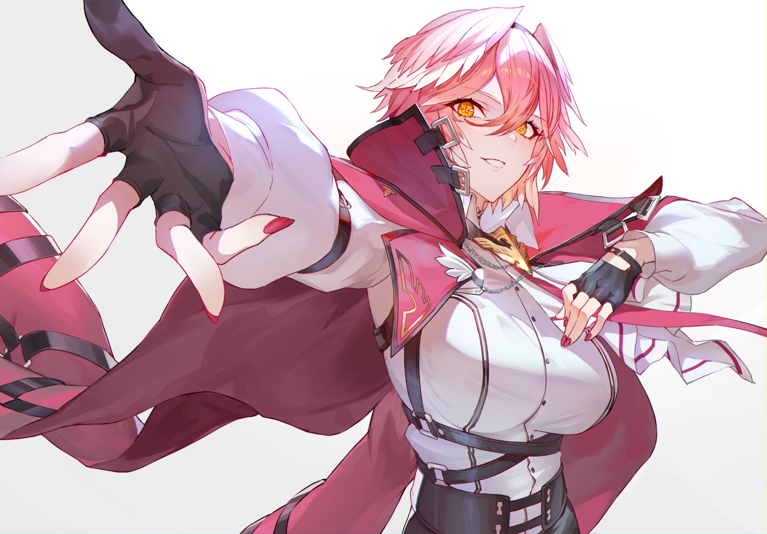 hololive, nalai, takane_lui, uniform, wings