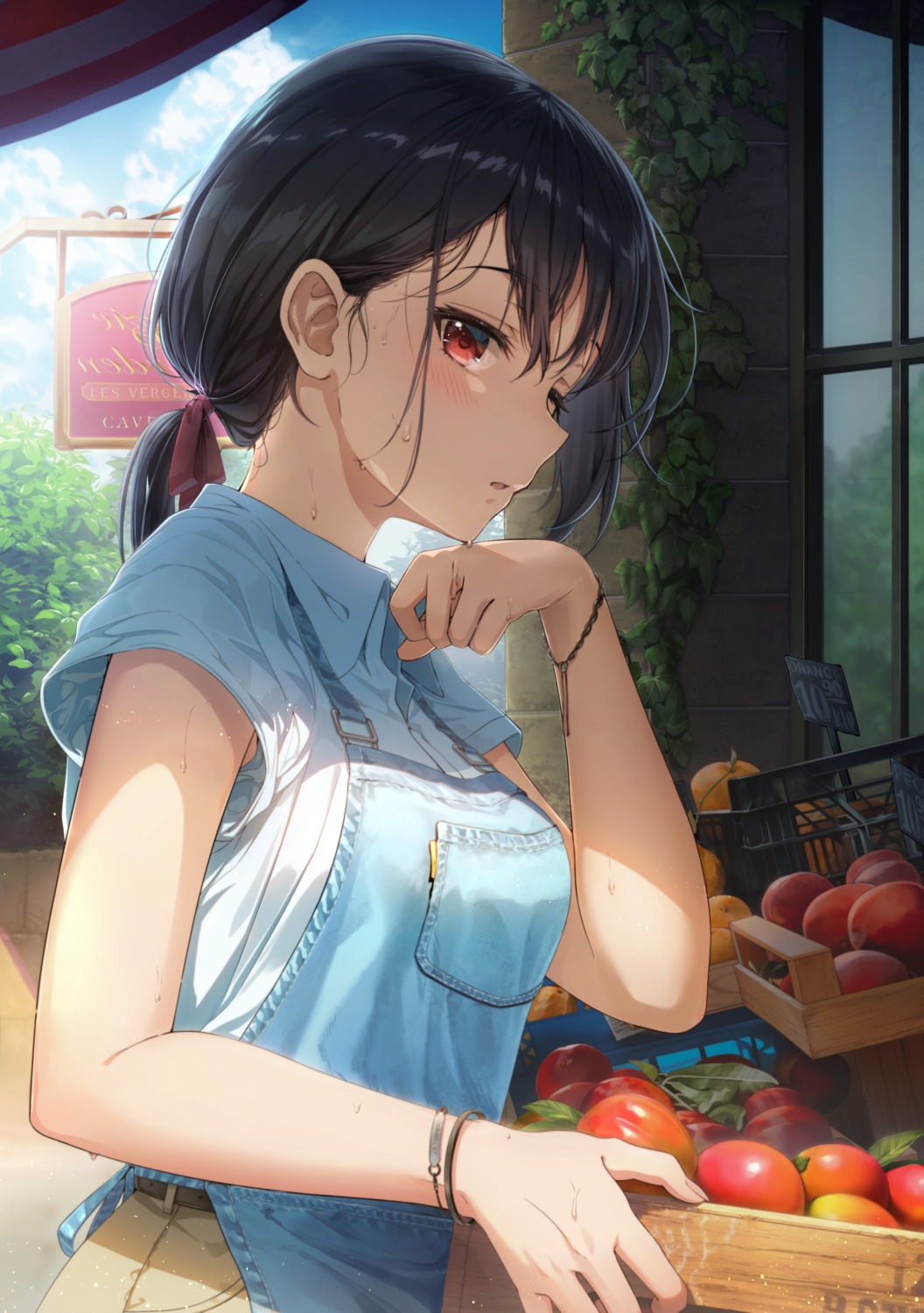 0v0_(l_seohui), dress_shirt, wet