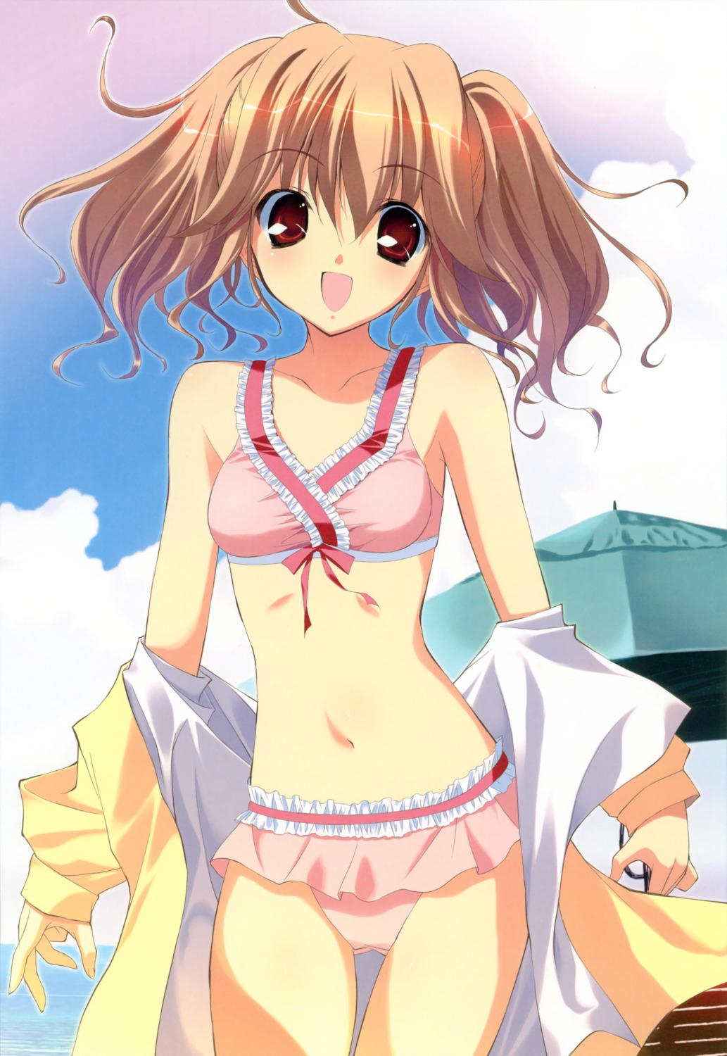bikini, fumio, sakura_sakura, swimsuits, tachibana_kurumi