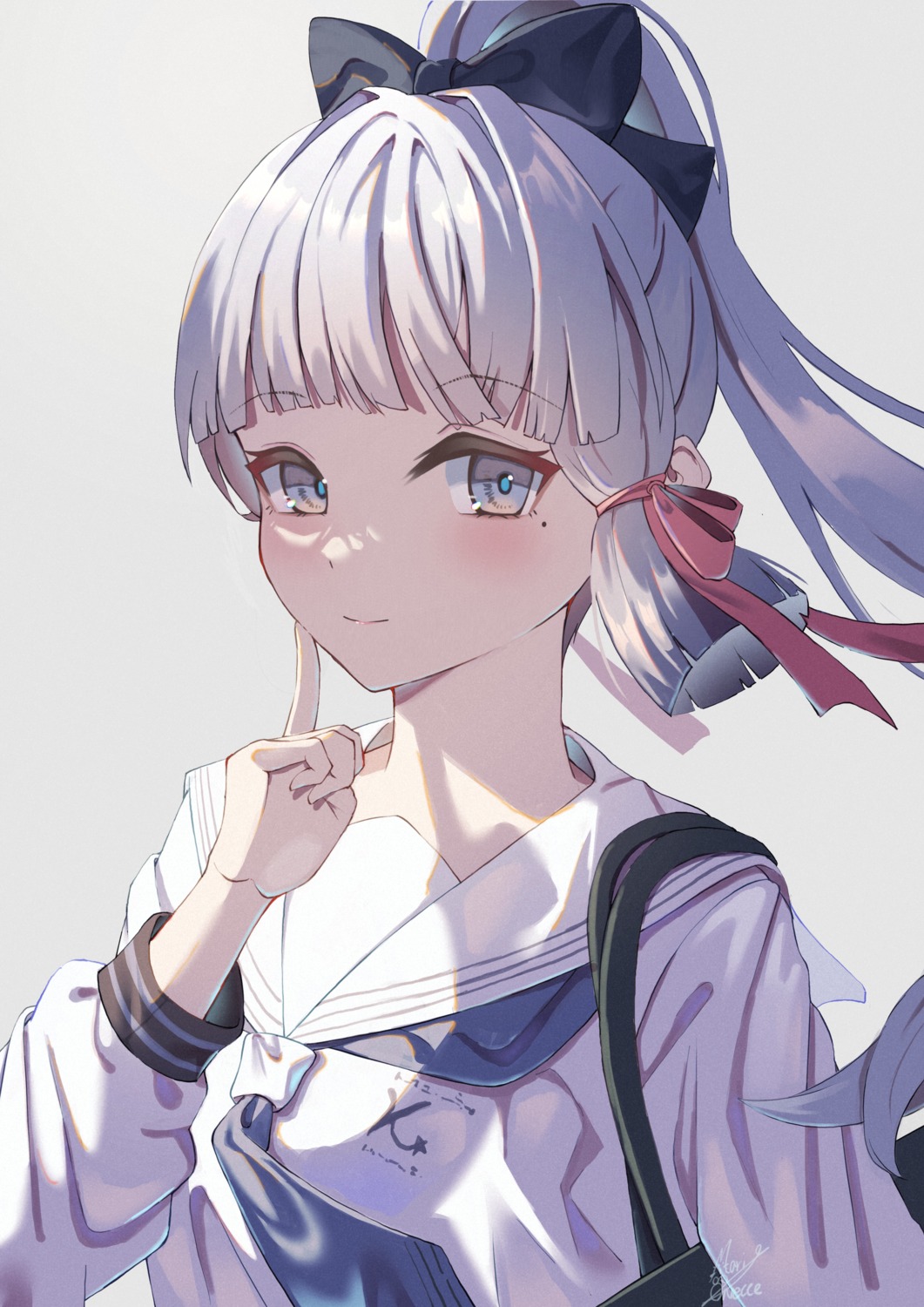 genshin_impact, kamisato_ayaka, maria_onnette, seifuku