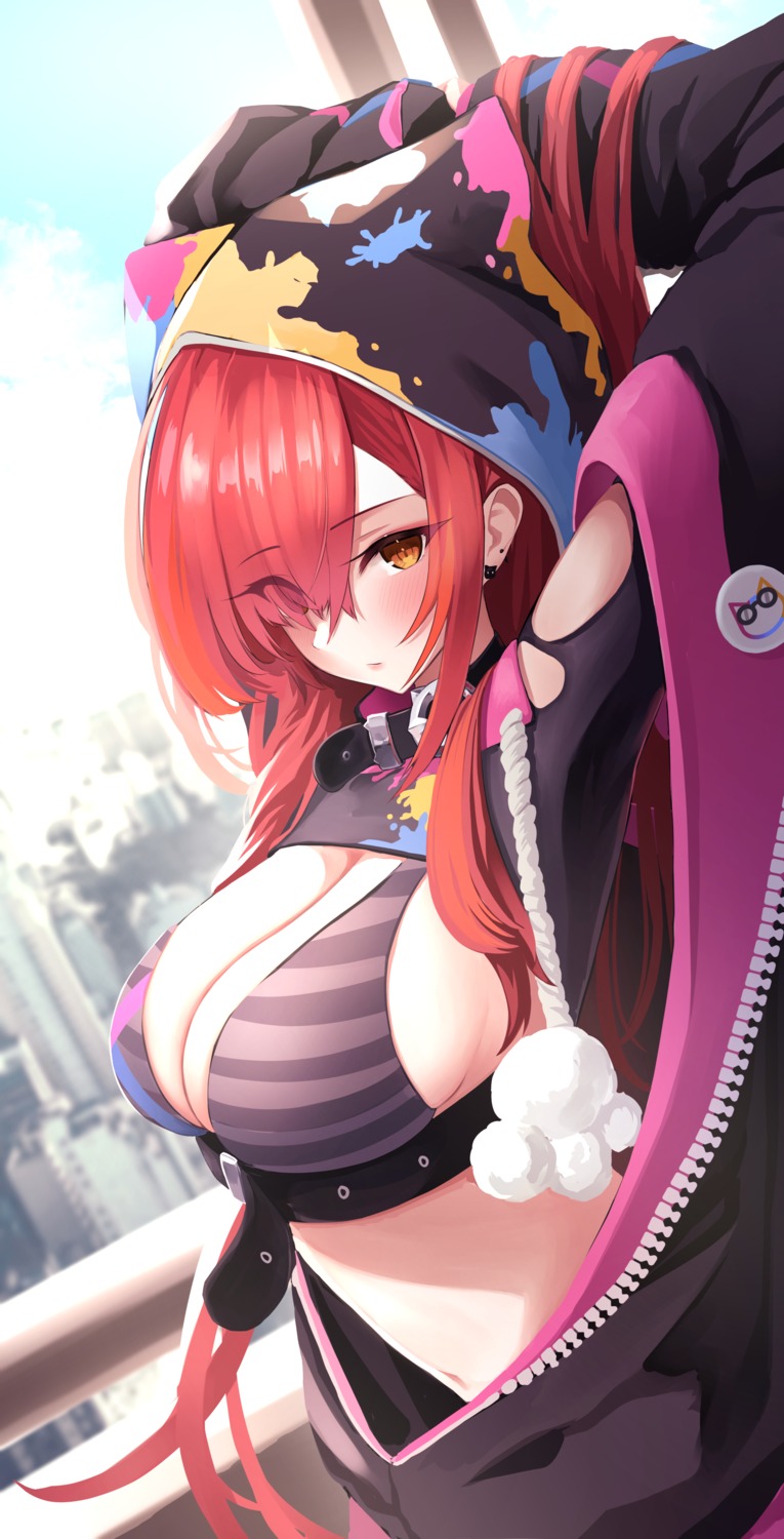 bra, nekota_tsuna, open_shirt, rodailuda, vspo!