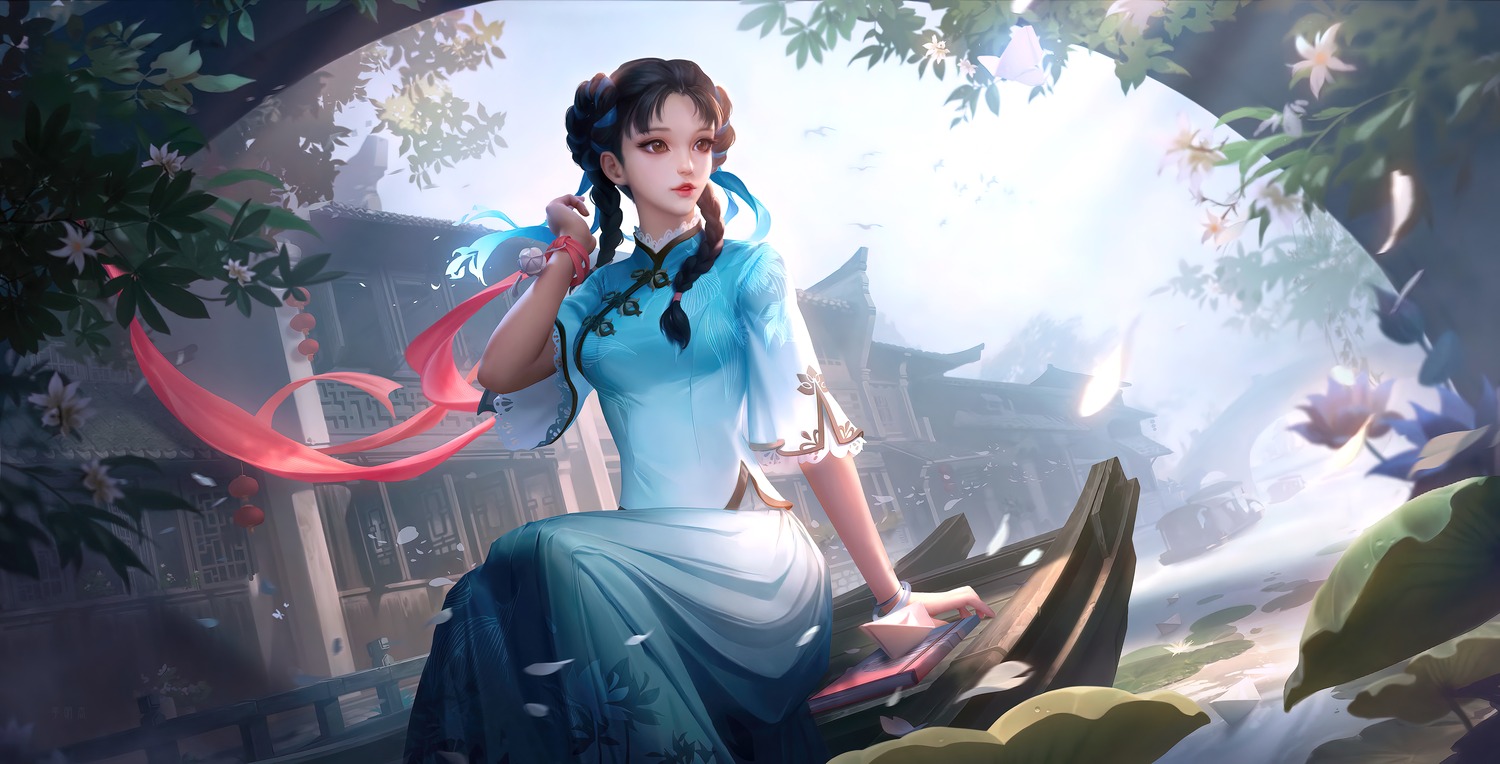 asian_clothes, honor_of_kings, shi_xi, tagme