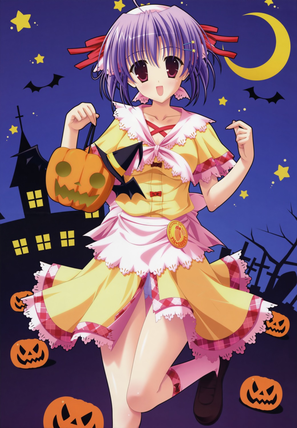 dress, halloween, kamine_ayaka, naruse_mamoru, pantsu, pia_carrot, pia_carrot_4