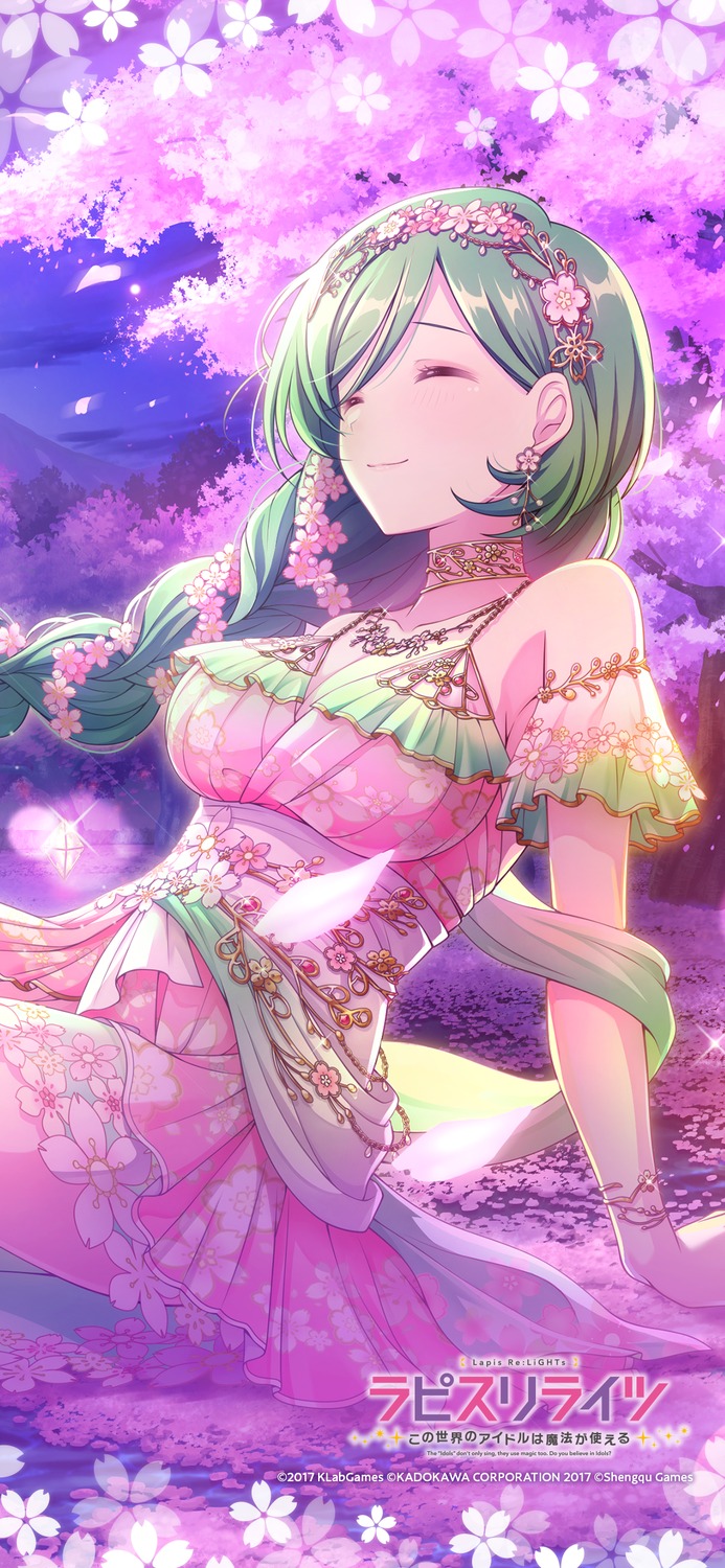 cleavage, dress, lapis_re:lights, millefeuille_(lapis_re:lights), u35