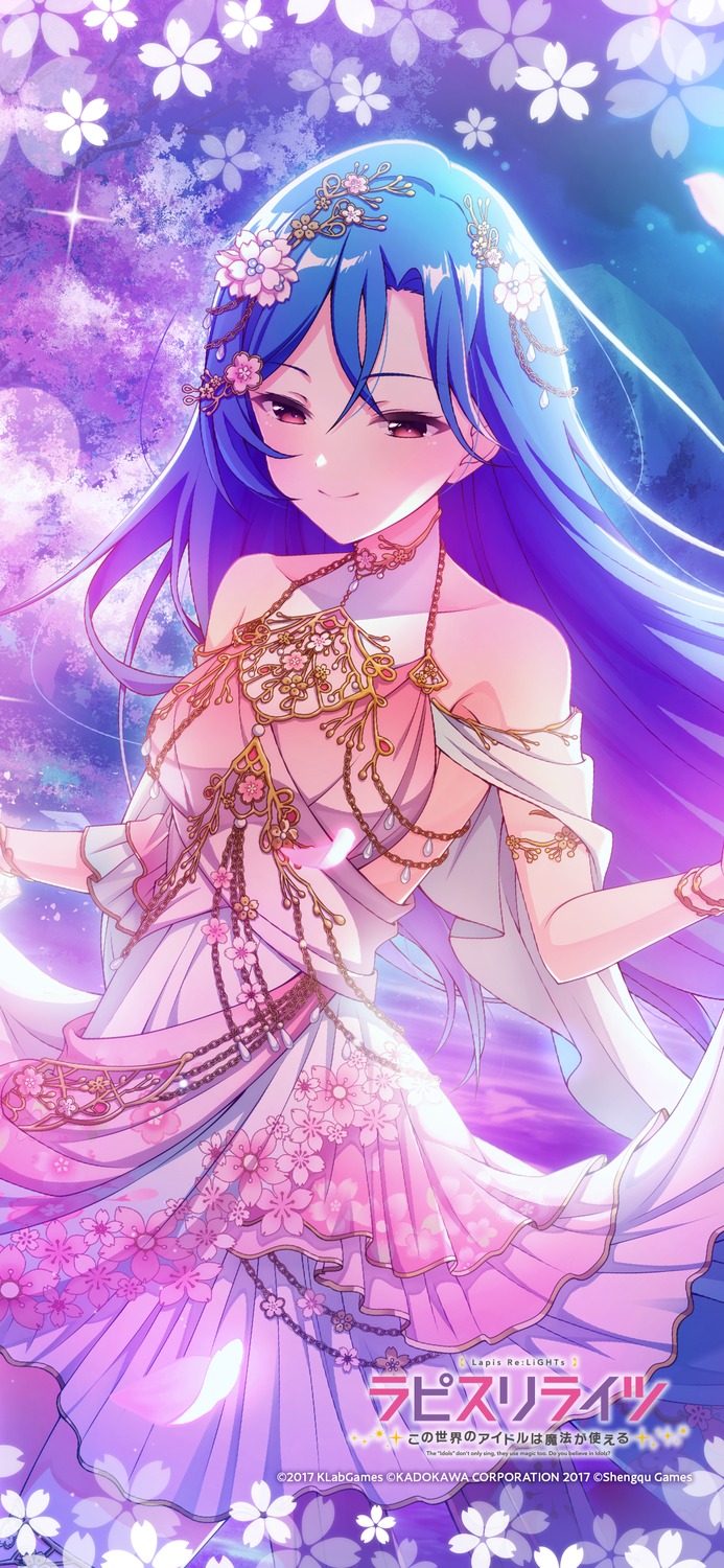 dress, lapis_re:lights, rosetta_(lapis_re:lights), skirt_lift, u35