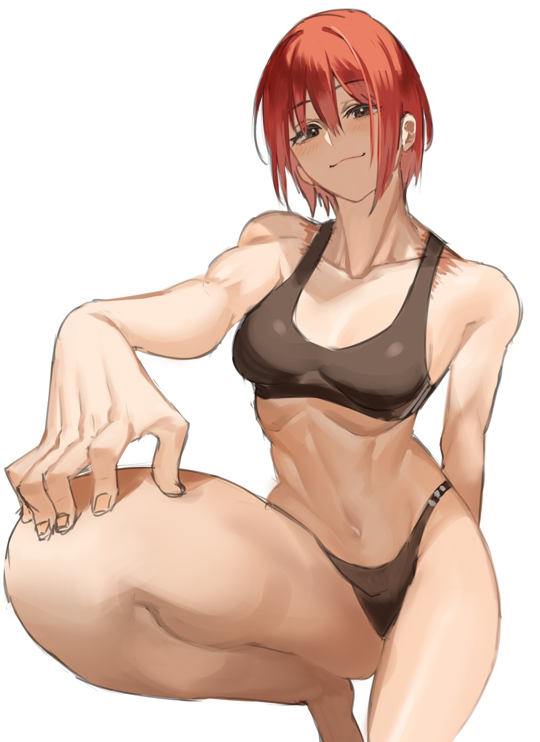bra, han_soo-min_(hanny), hanny_(uirusu_chan), pantsu, sketch