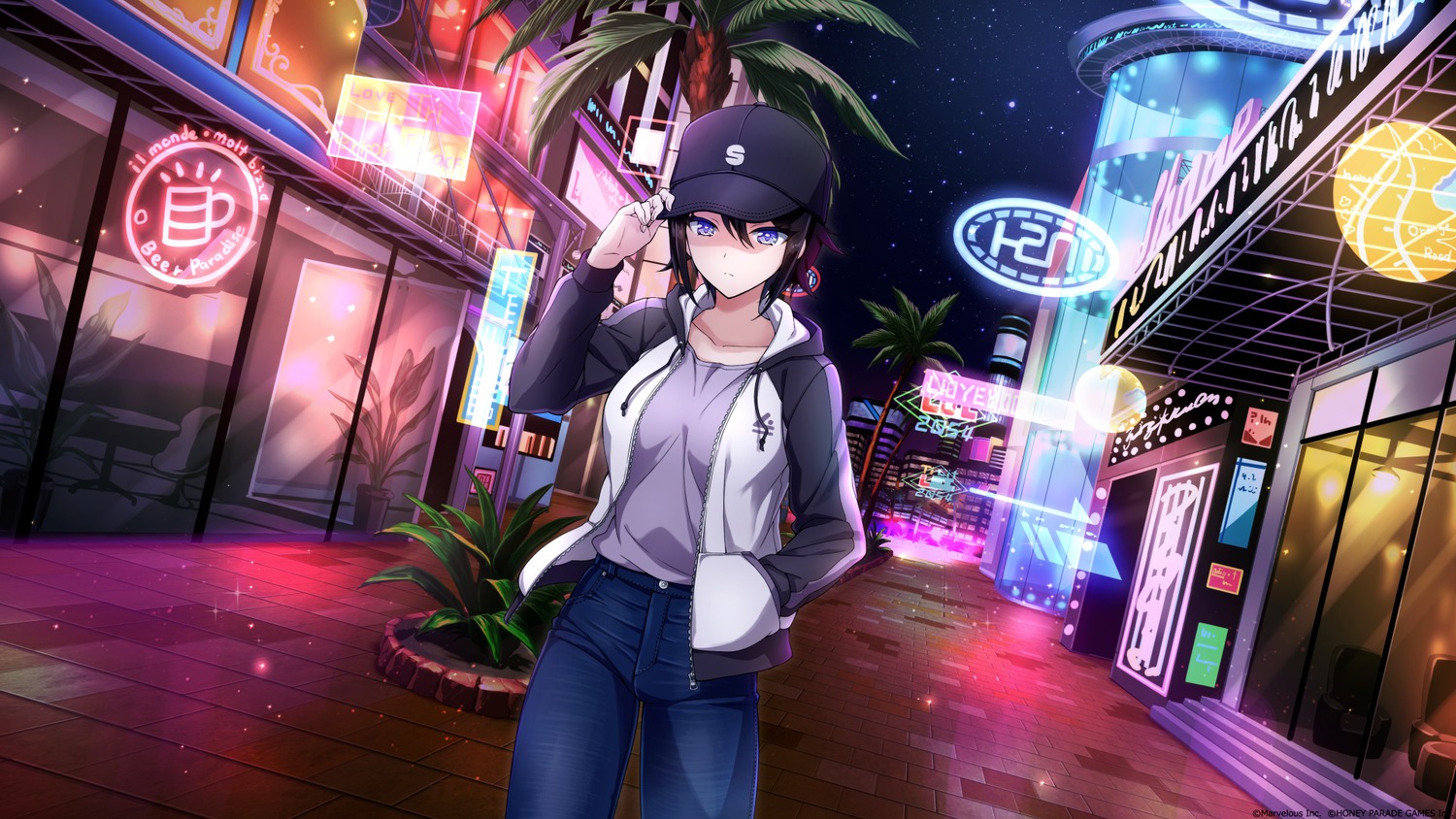 dolphin_wave, suminoe_shion, takuji, wallpaper