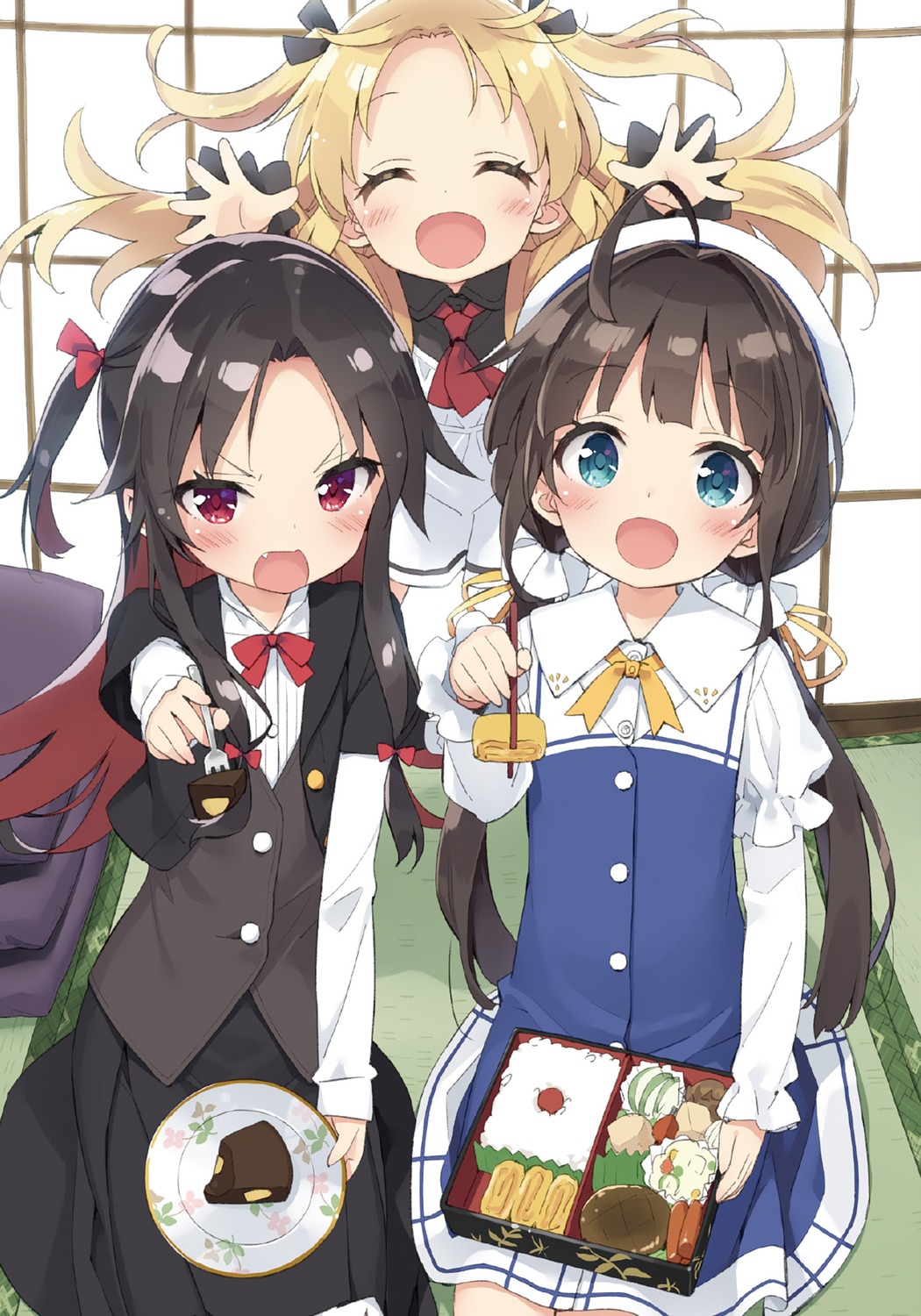 charlotte_d'izoard, hinatsuru_ai, kani_biimu, ryuuou_no_oshigoto!, seifuku, yashajin_ai