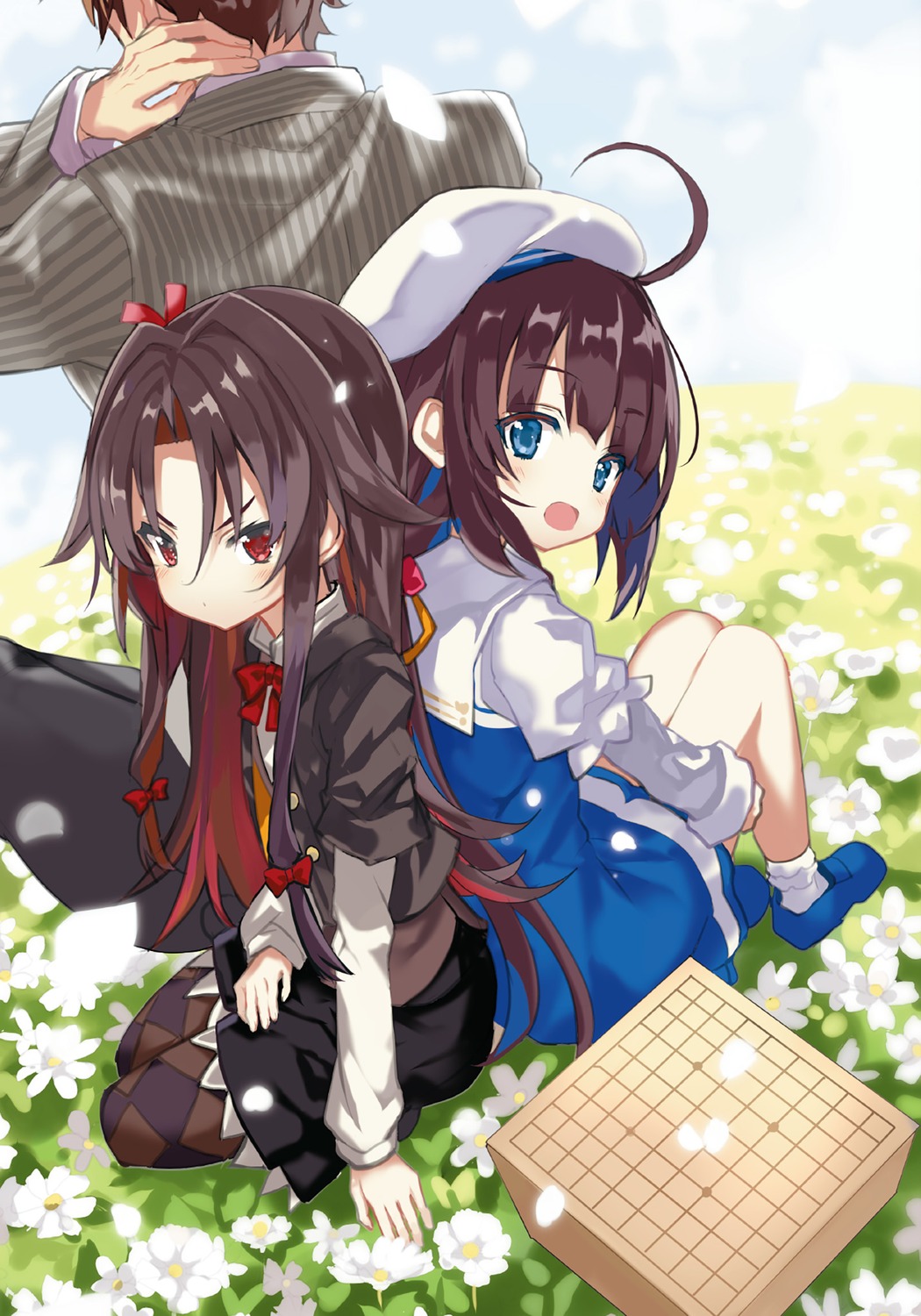 business_suit, hinatsuru_ai, kuzuryuu_yaichi, pantyhose, ryuuou_no_oshigoto!, seifuku, tagme, yashajin_ai