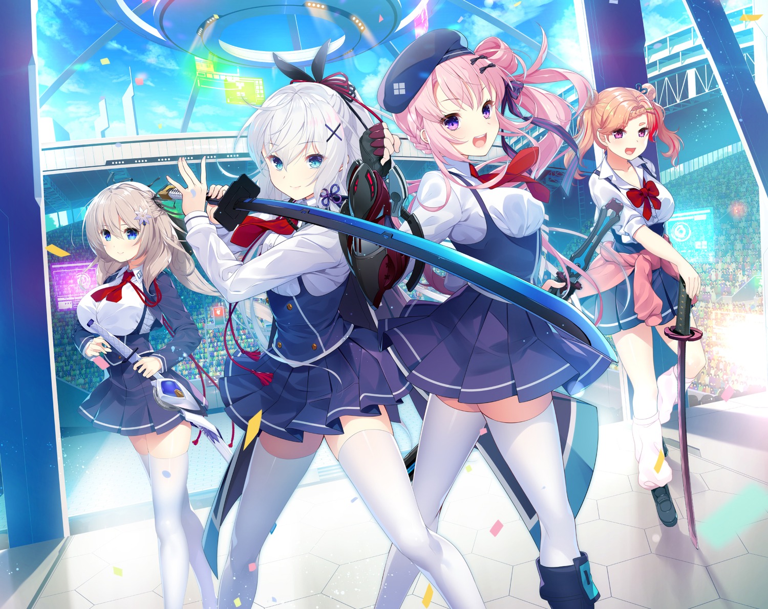akatsuki_yureru_koi_akari, crystalia, gijang, katana_(series), kazamine_setsugekka, kuki_asahi, pero, seifuku